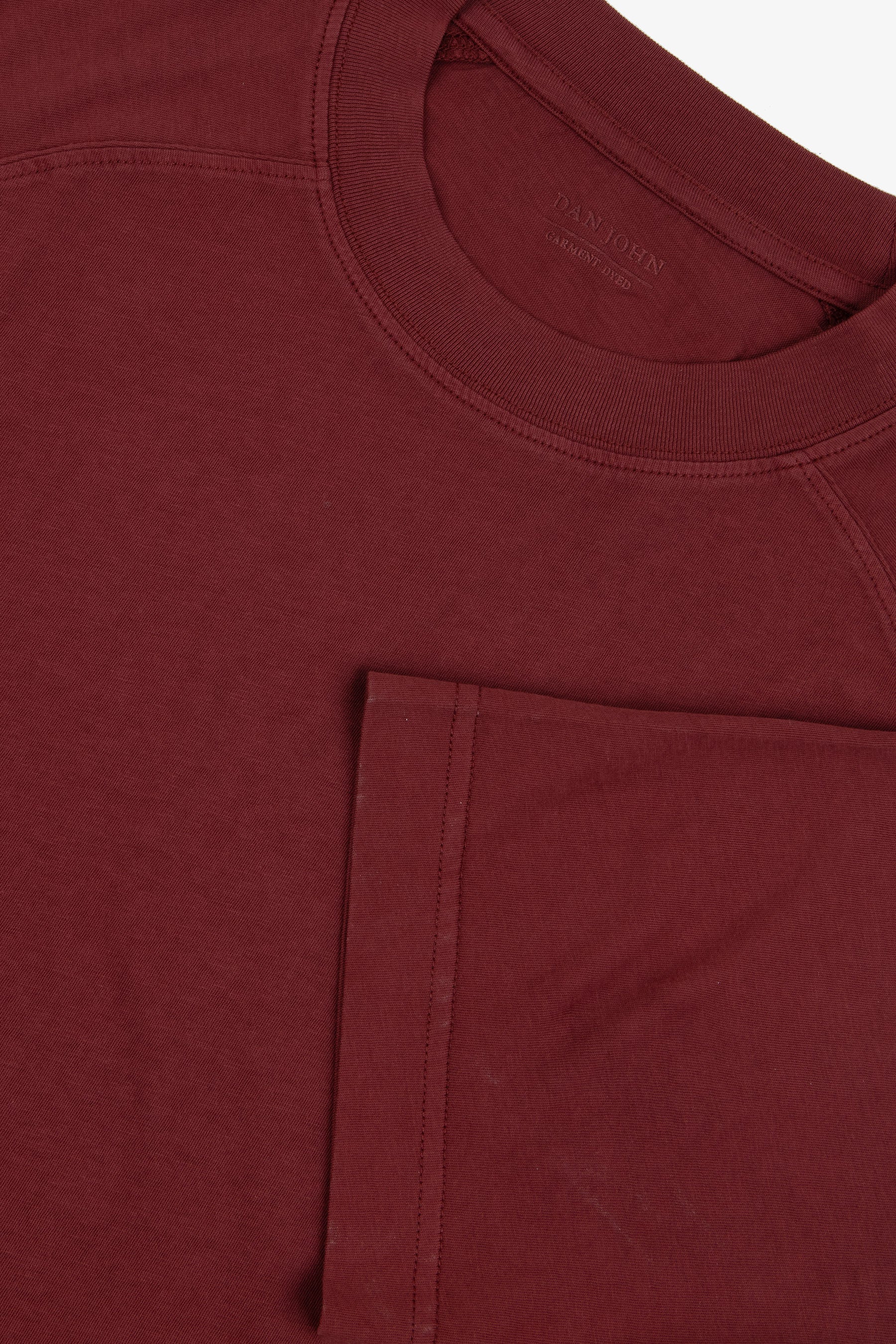 T-shirt jersey raglan mattone-Dan John