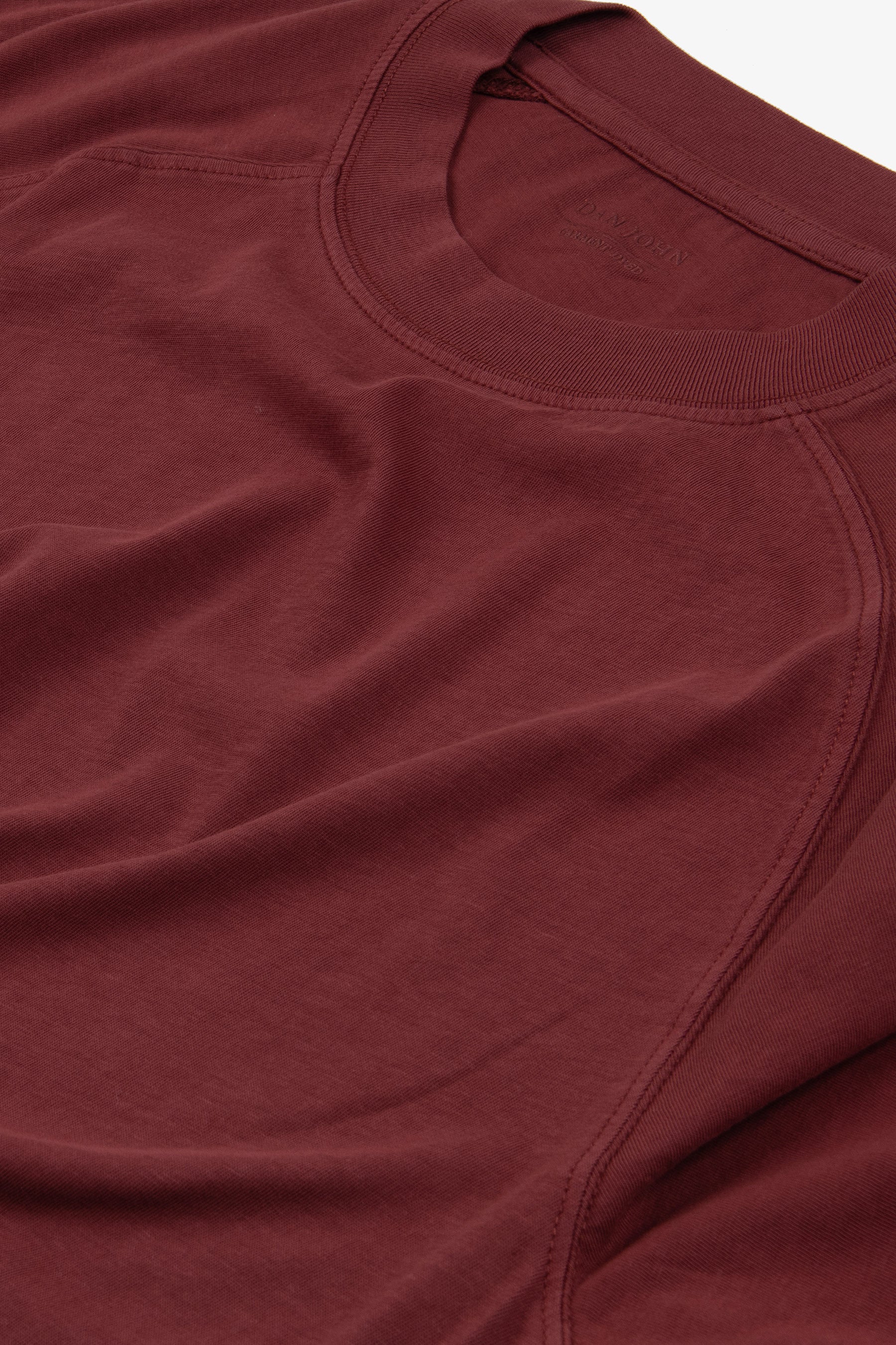 T-shirt jersey raglan mattone-Dan John