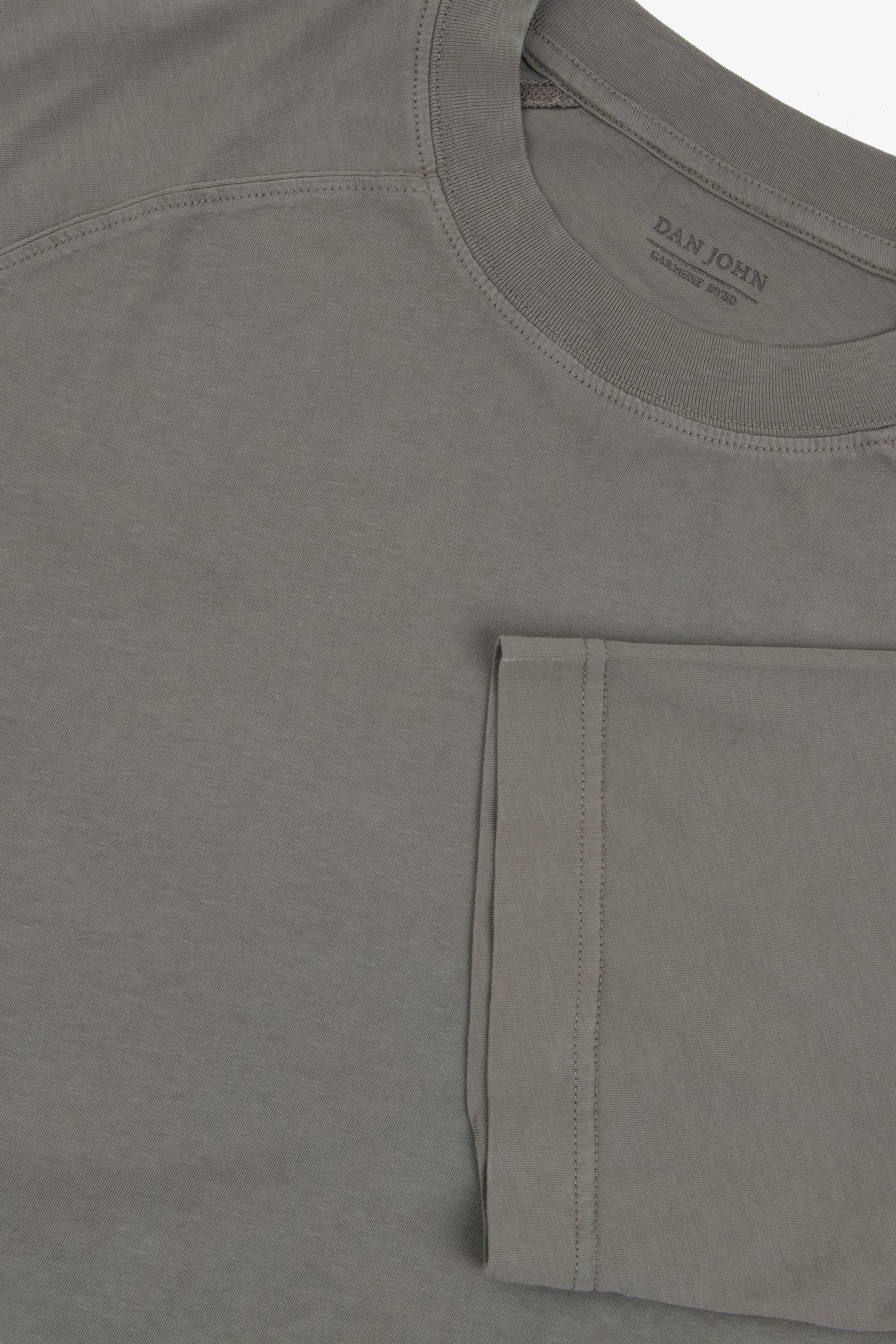 T-shirt jersey raglan tortora-Dan John