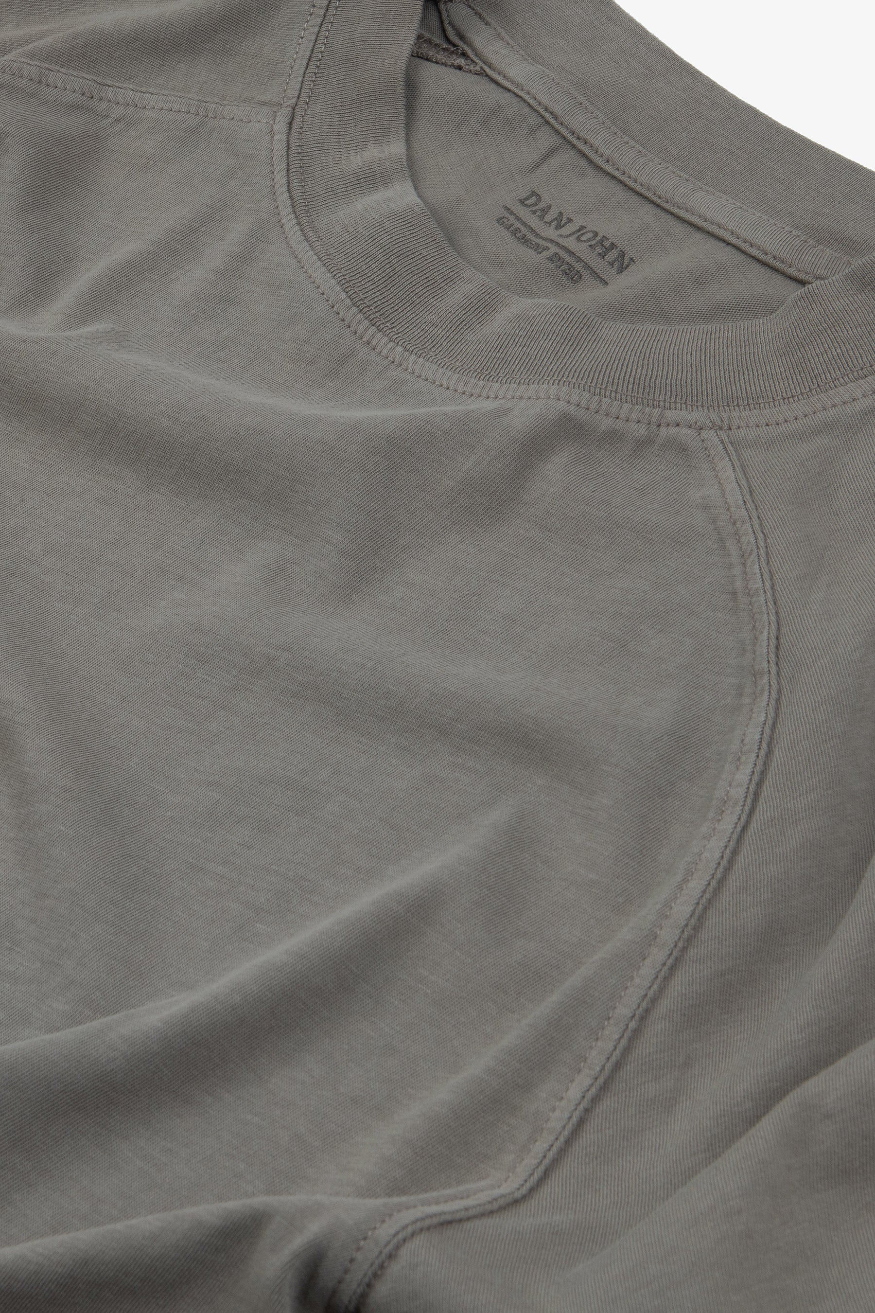 T-shirt jersey raglan tortora-Dan John