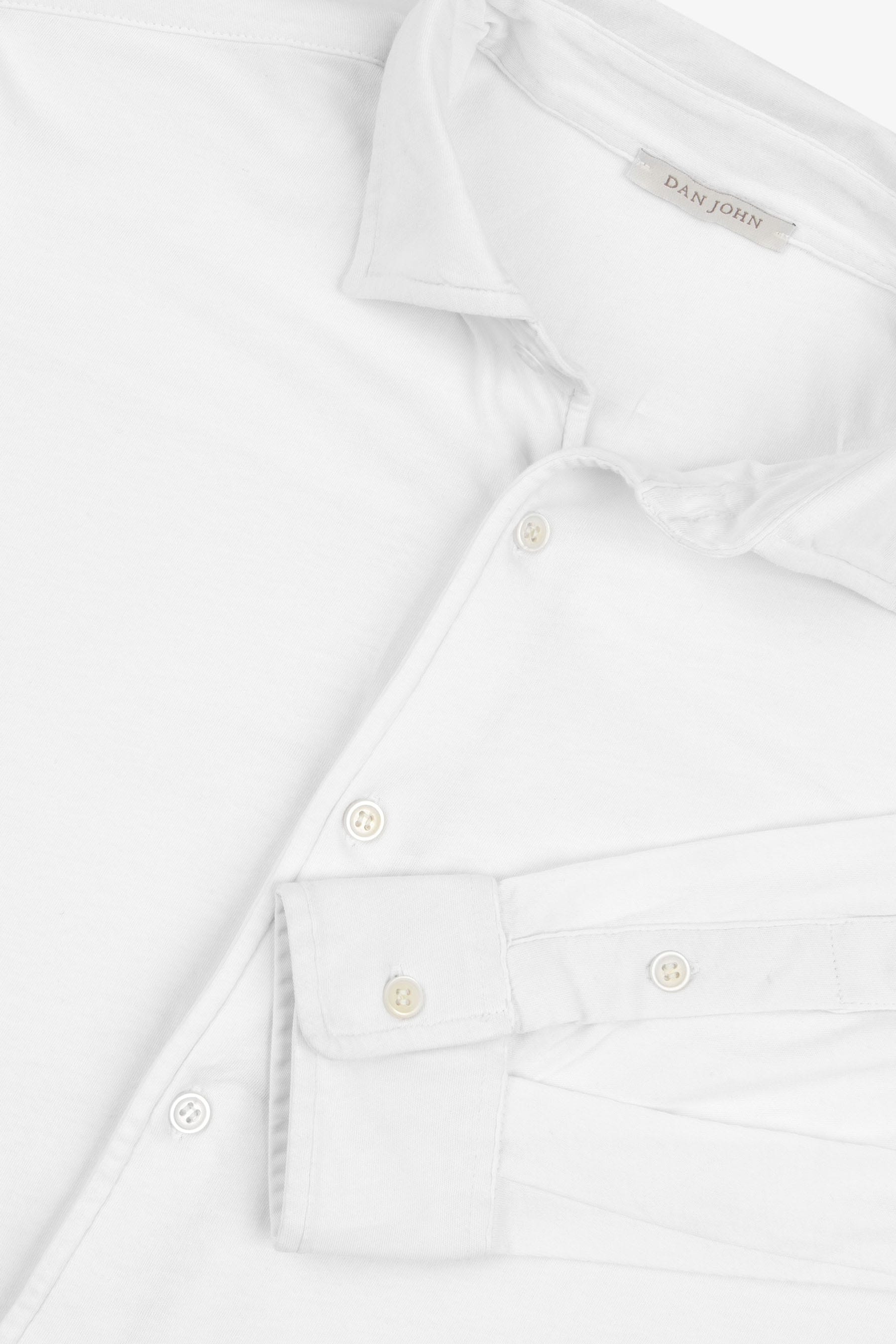 Camicia jersey bianca-Dan John