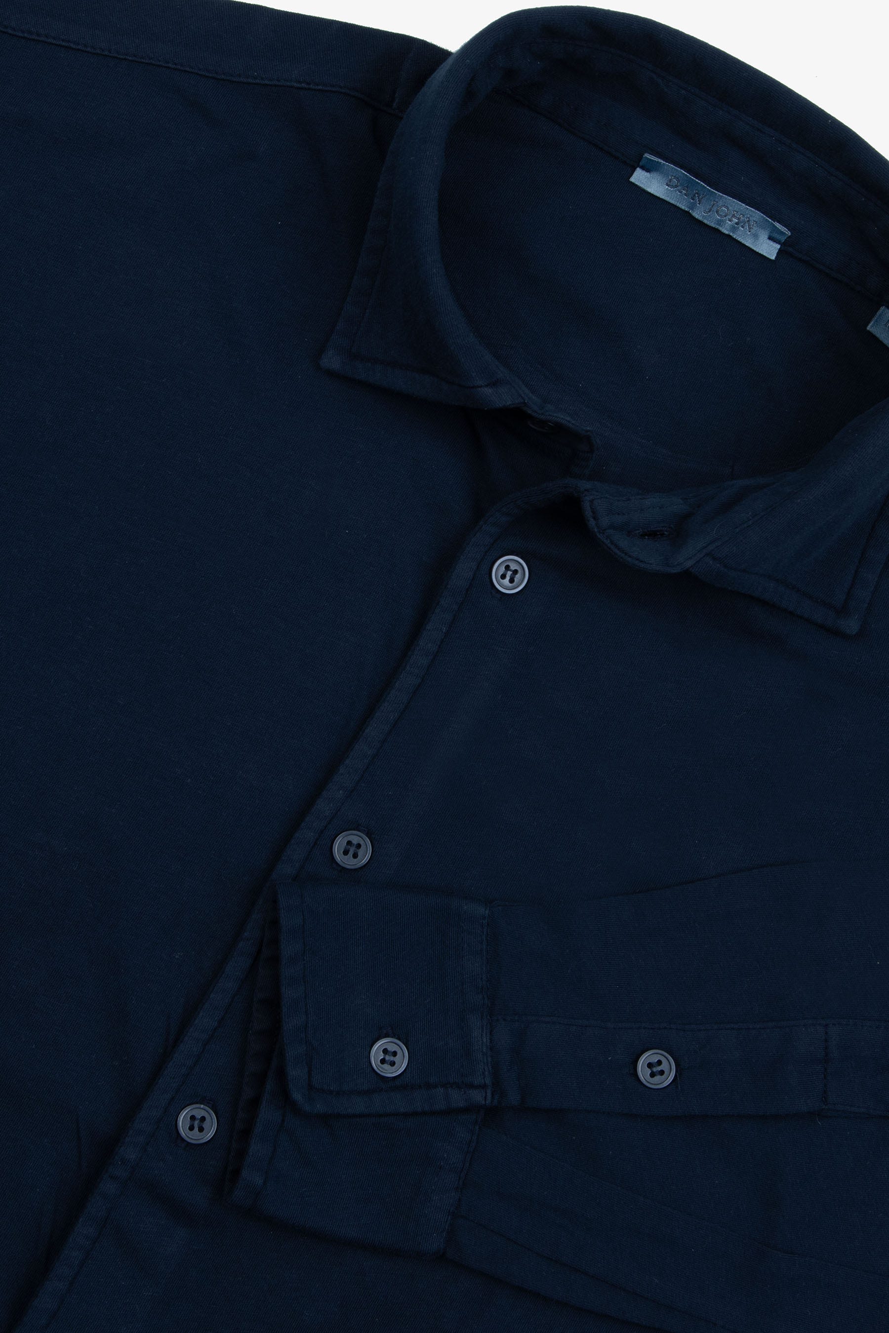 Camicia jersey navy-Dan John