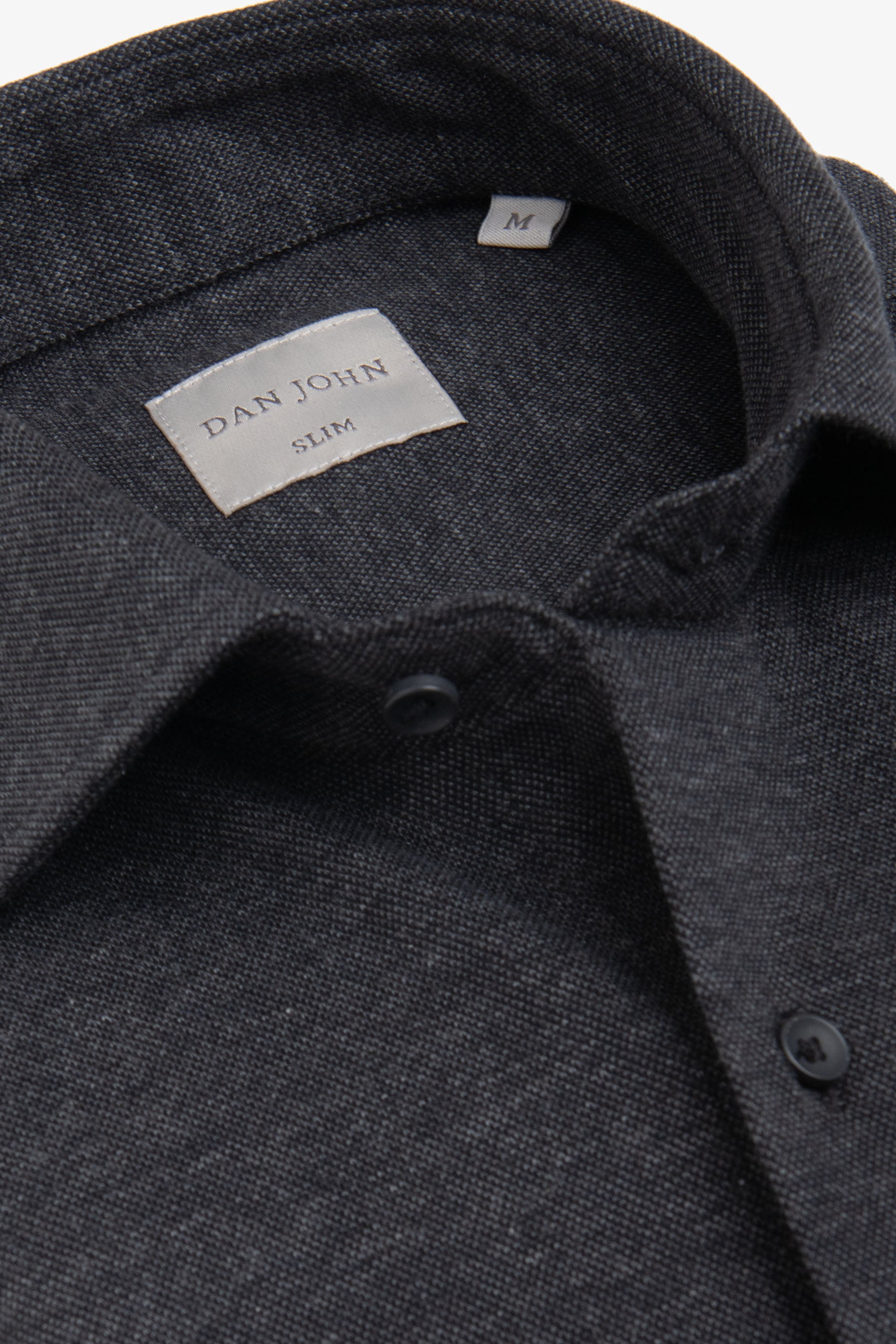 Camicia jersey melange antracite-Dan John