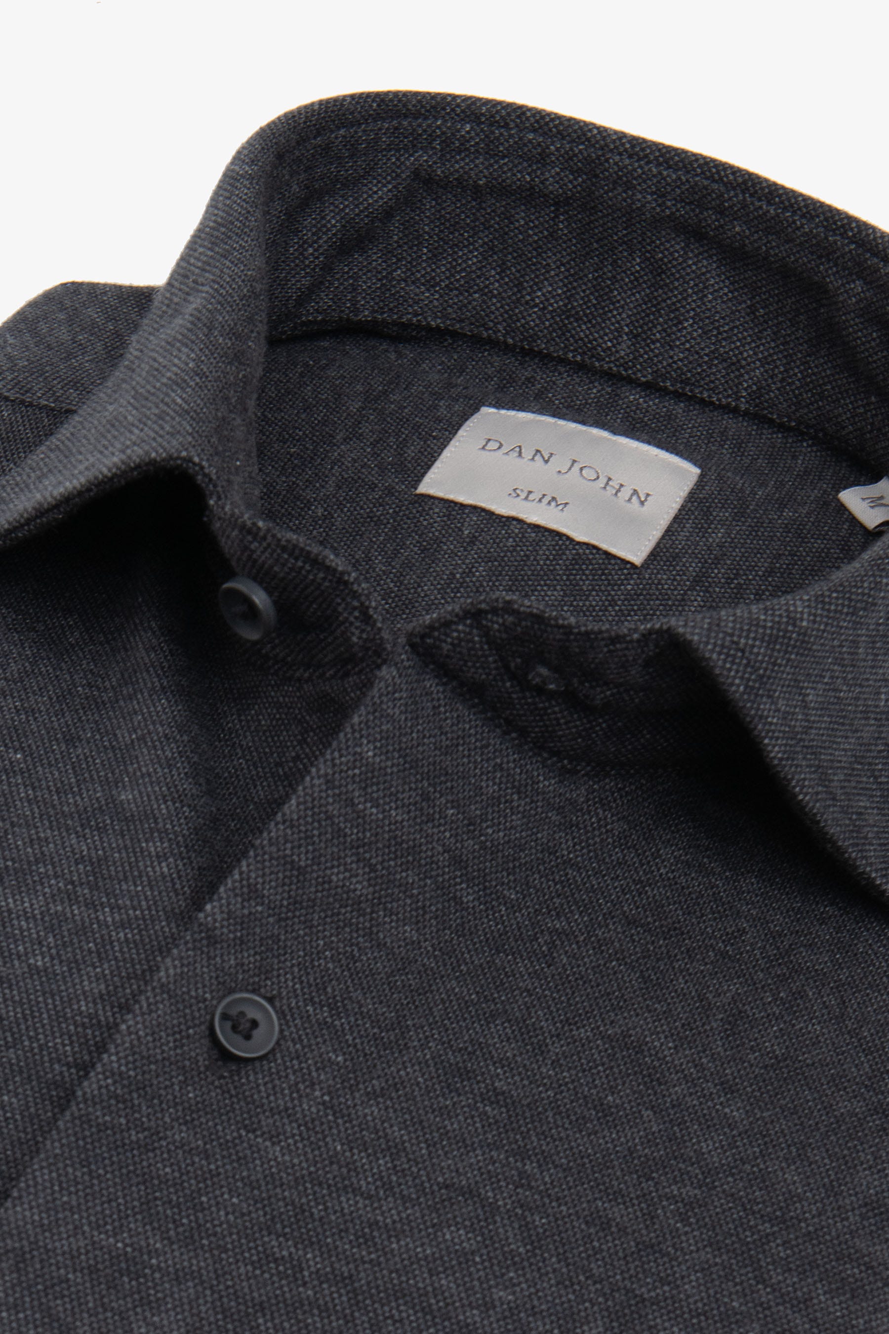 Camicia jersey melange antracite-Dan John