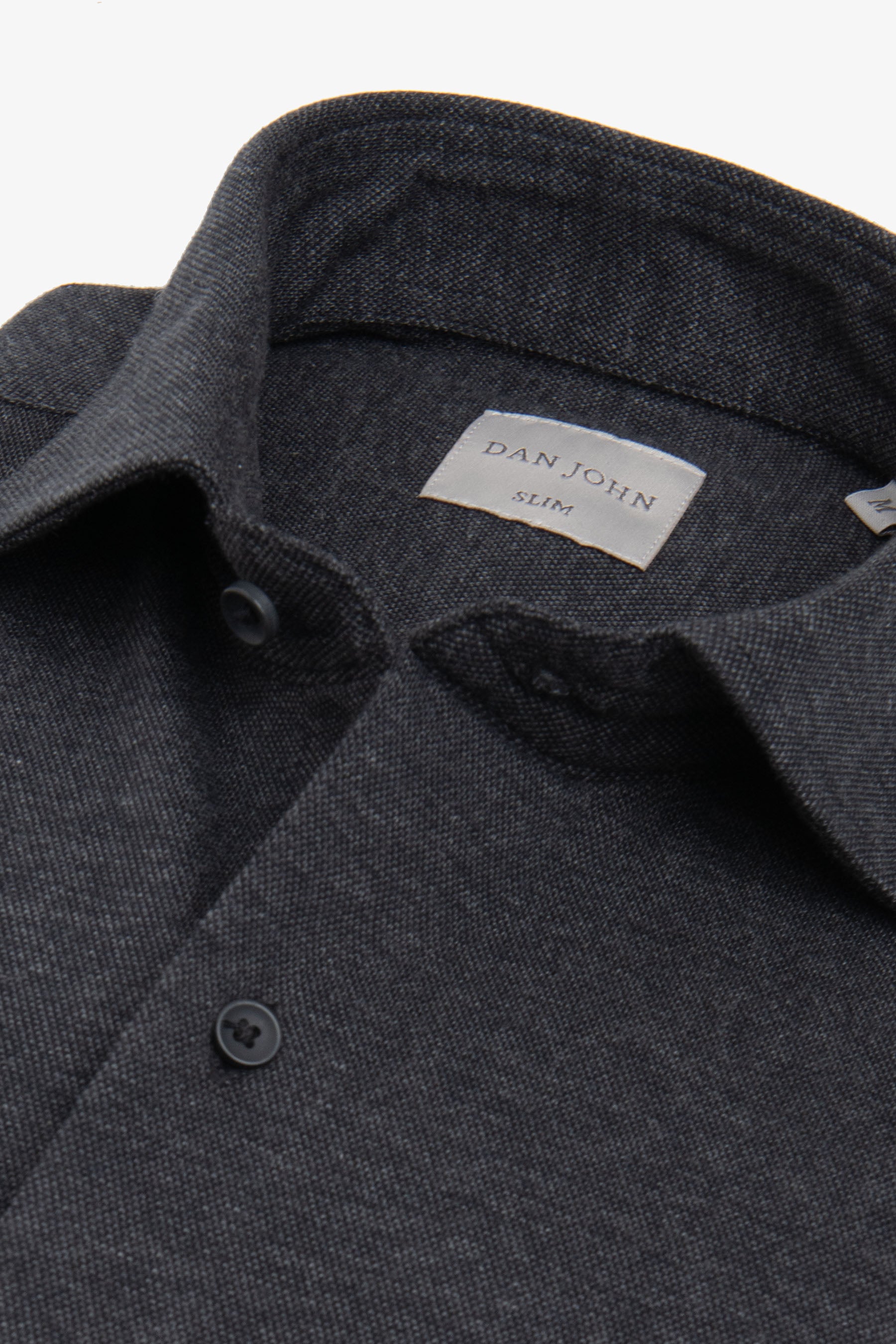 Camicia jersey melange antracite-Dan John
