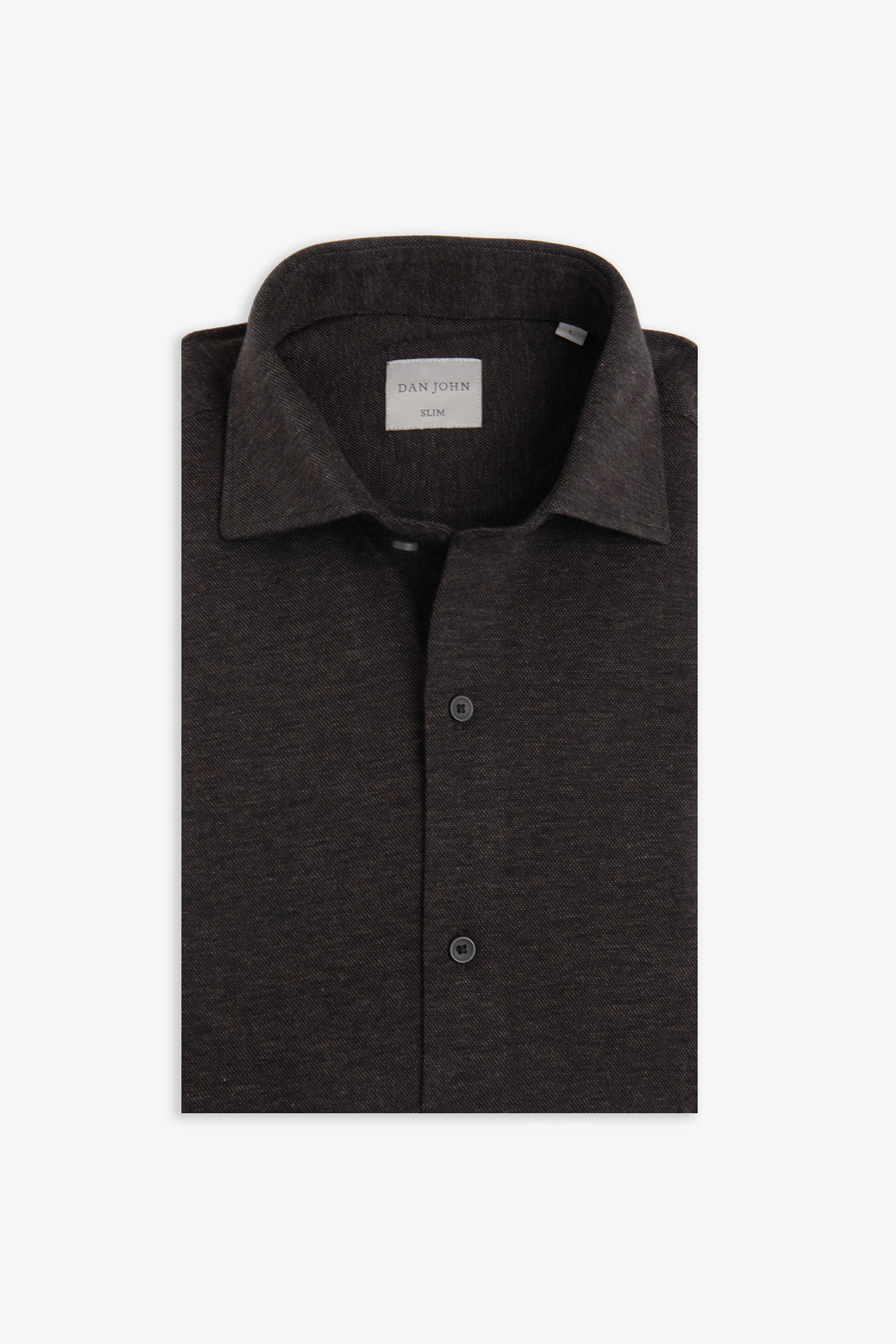 Camicia jersey melange moro-Dan John