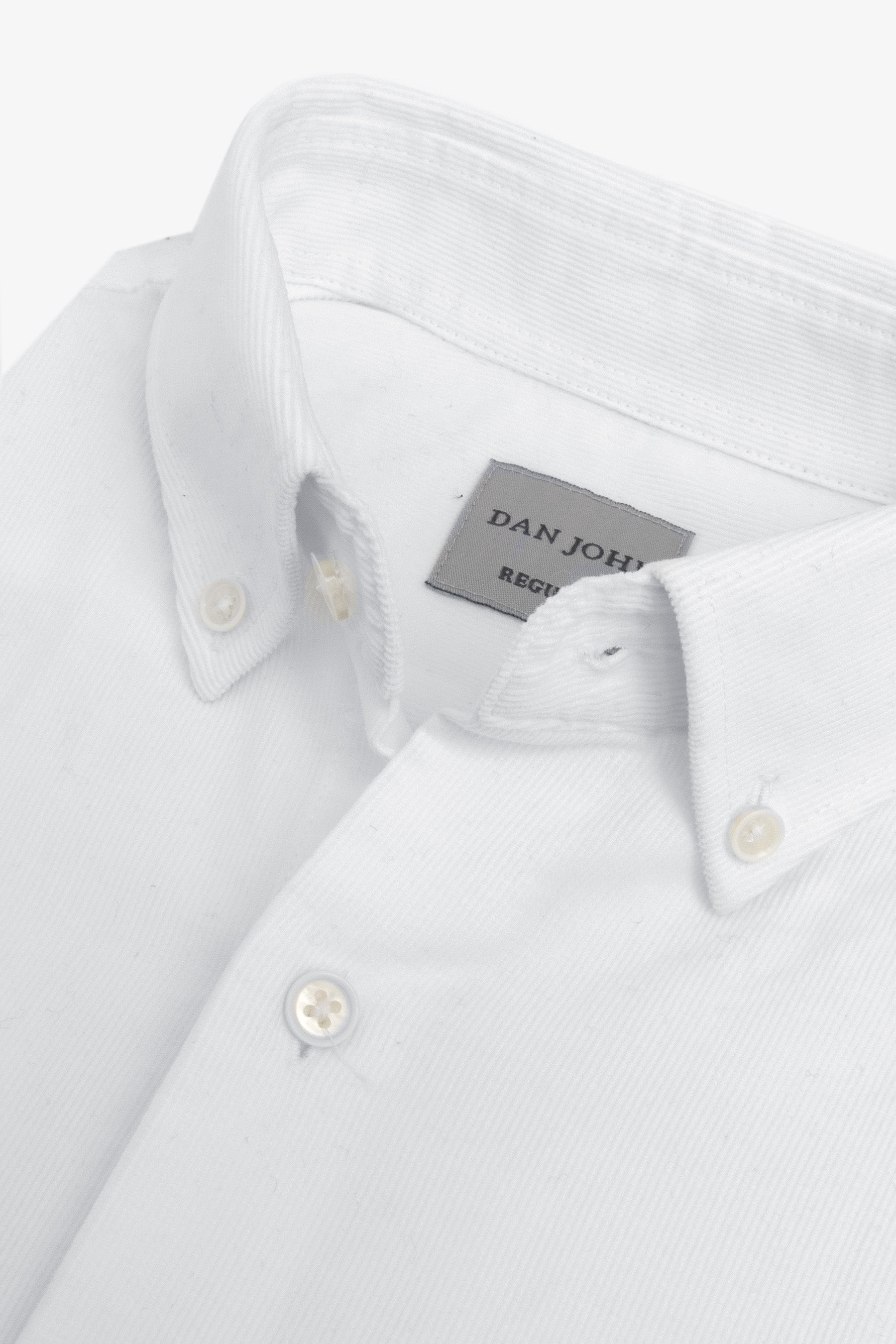 Camicia in velluto panna-Dan John