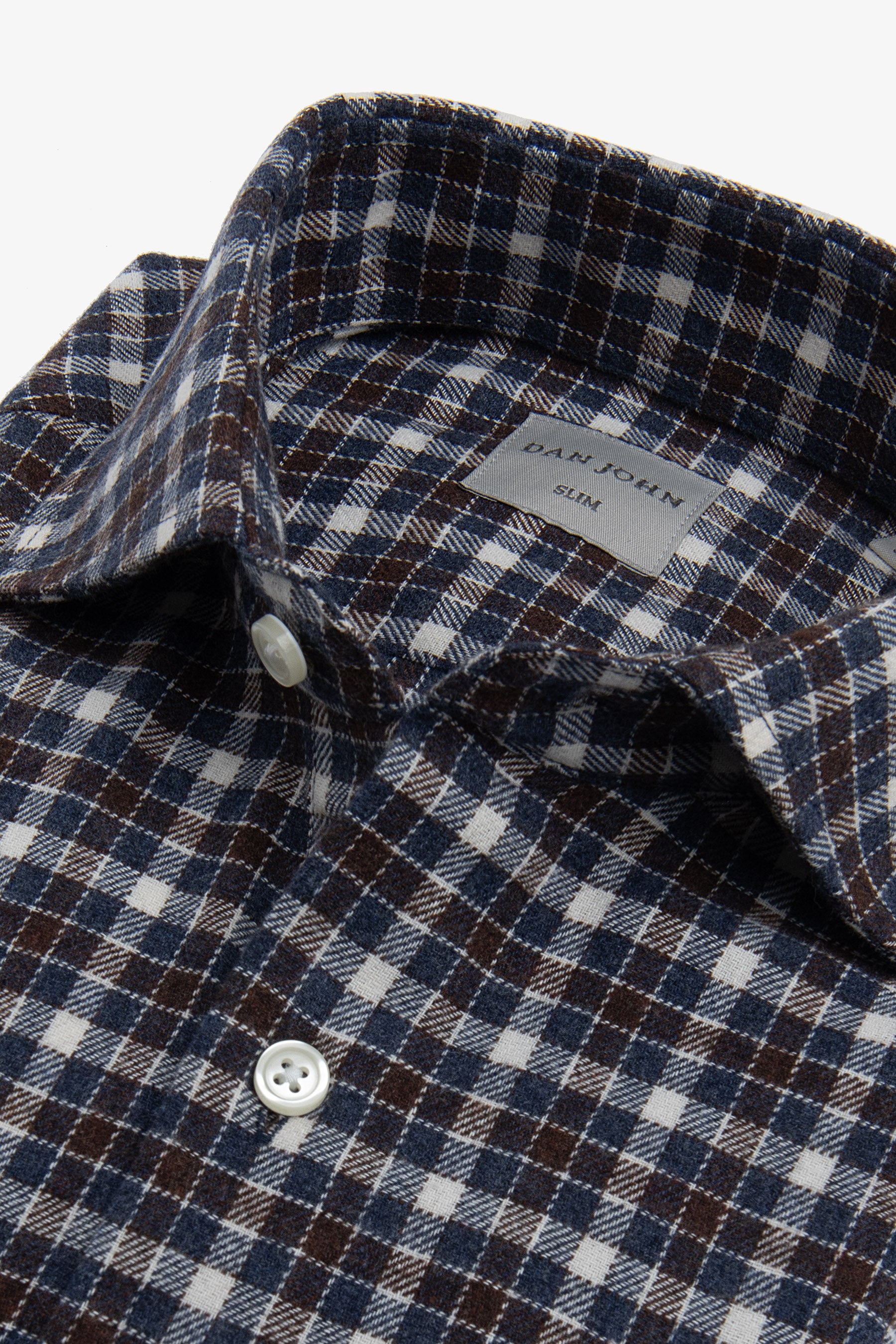 Camicia in flanella check moro-Dan John
