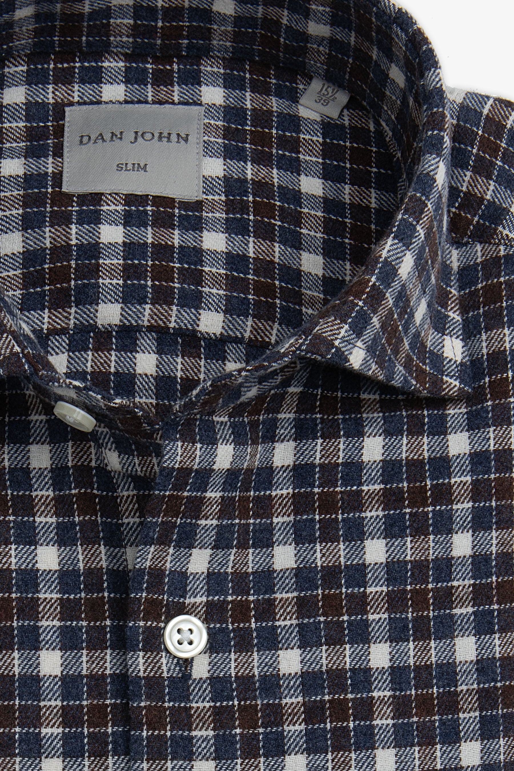 Camicia in flanella check moro-Dan John