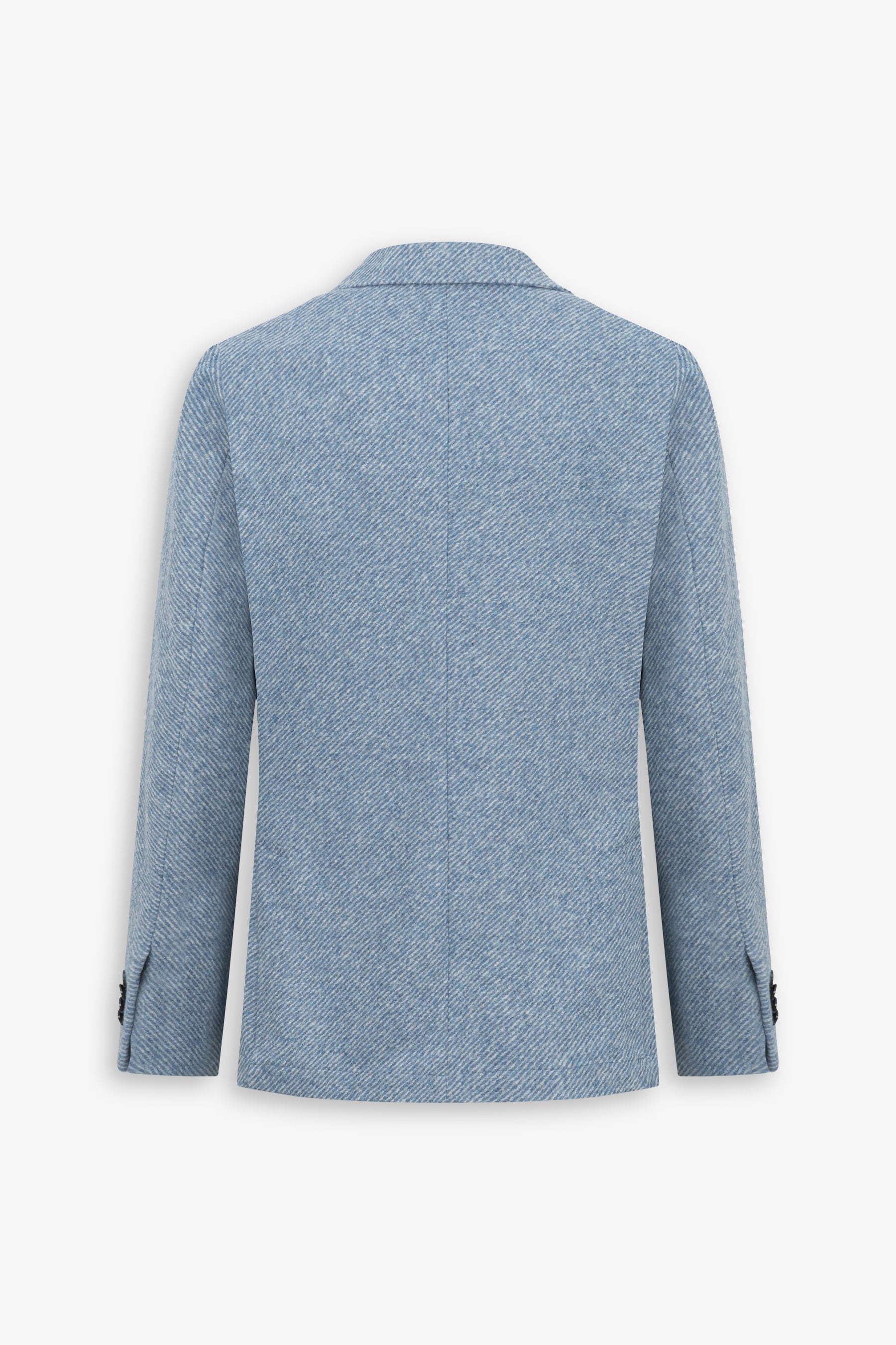Giacca jersey diagonale celeste-Dan John