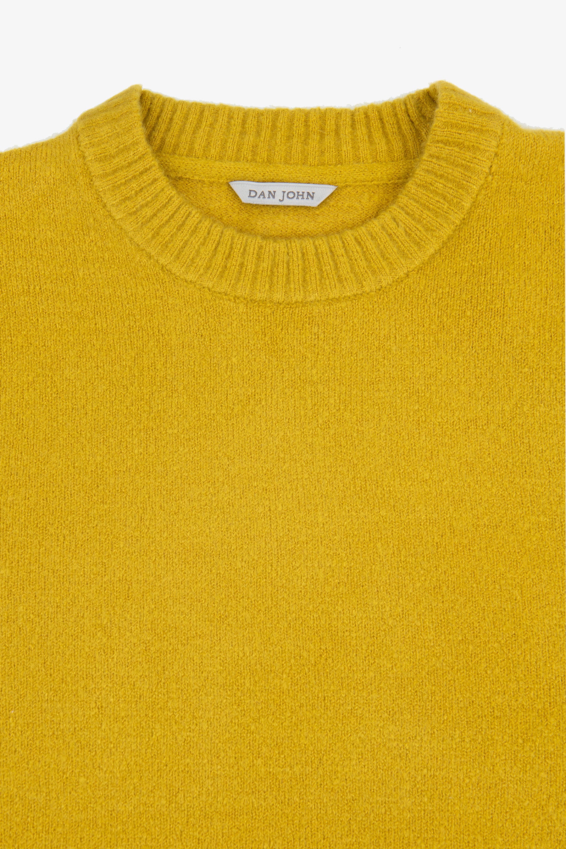 Maglia girocollo effetto termico senape-Dan John