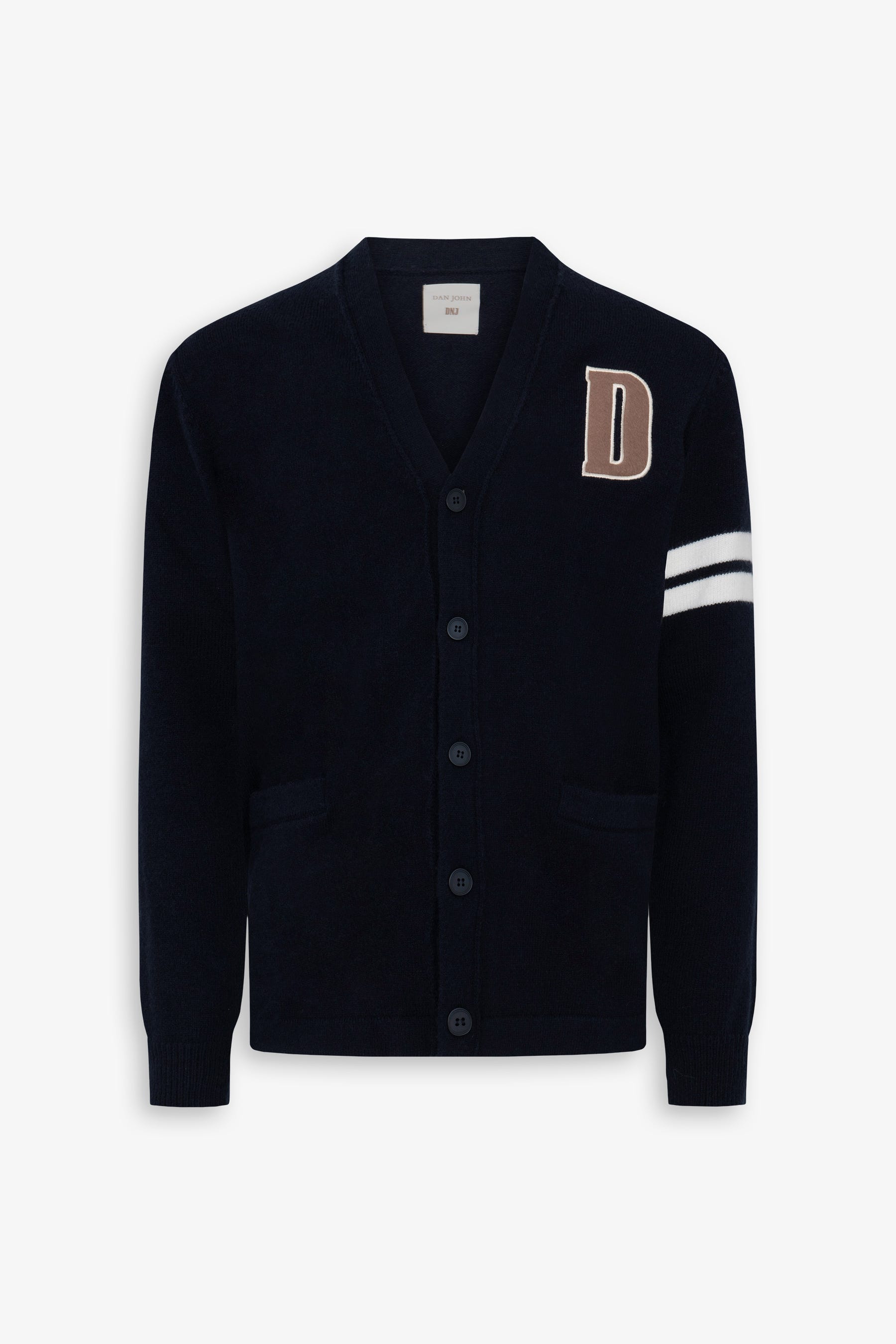 Cardigan college DNJ blu-Dan John