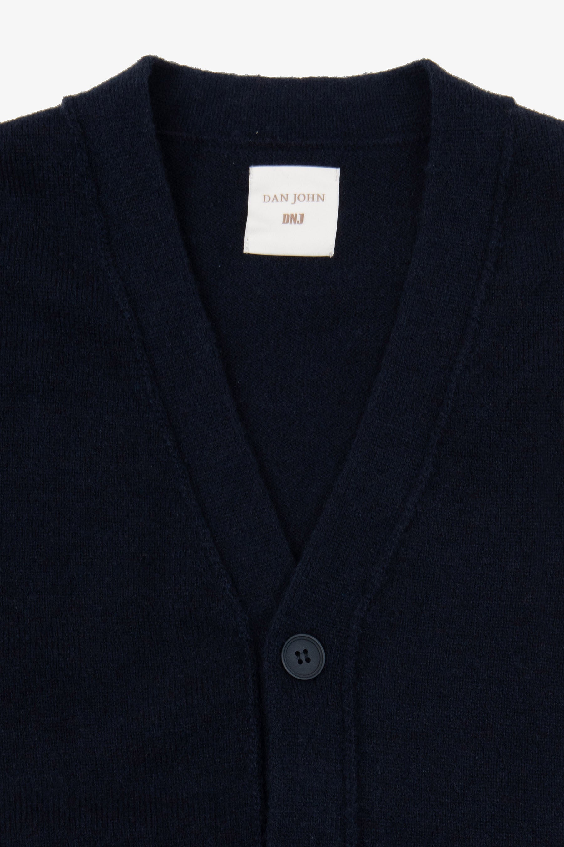 Cardigan college DNJ blu-Dan John