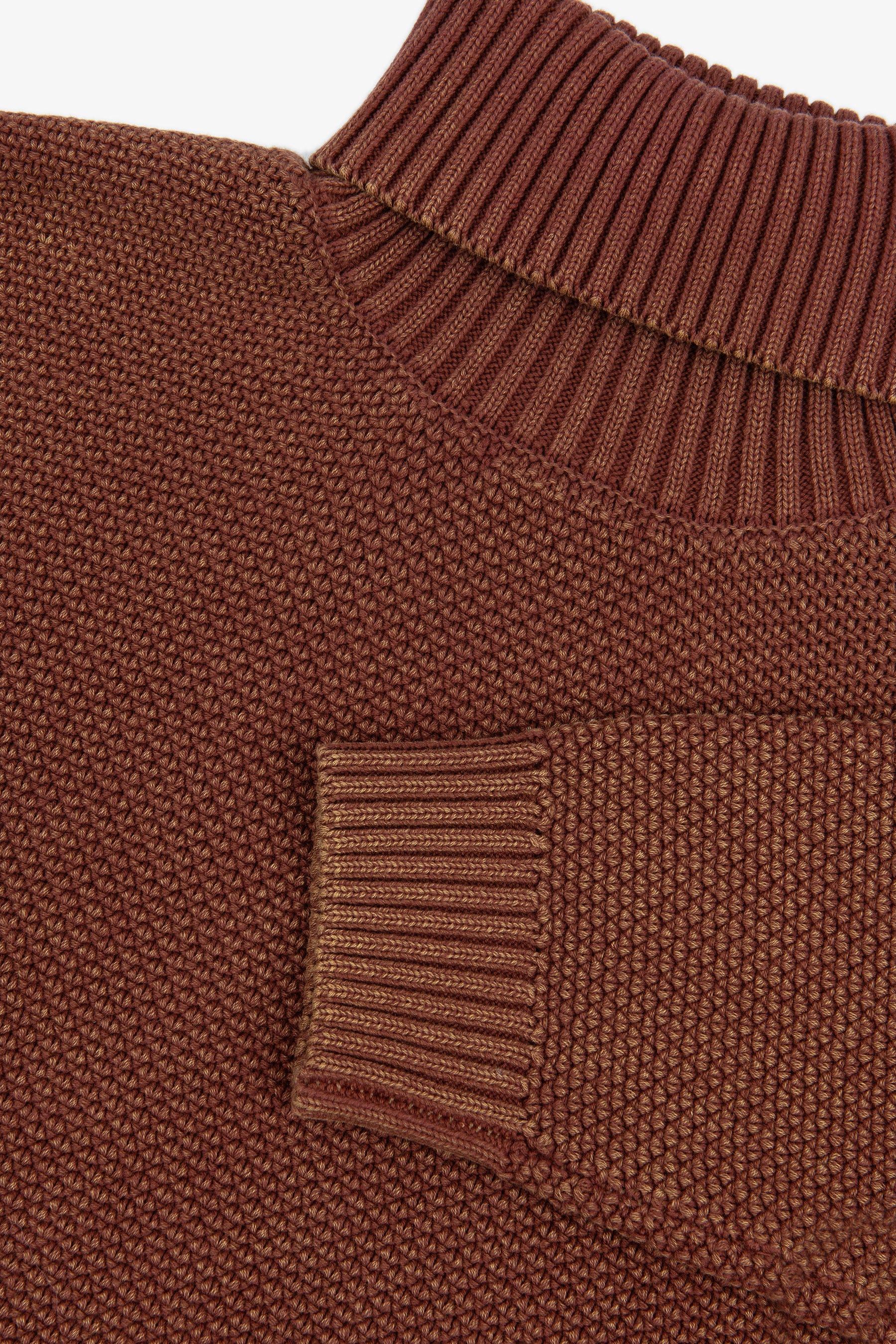 Maglia dolcevita armaturata coccio-Dan John