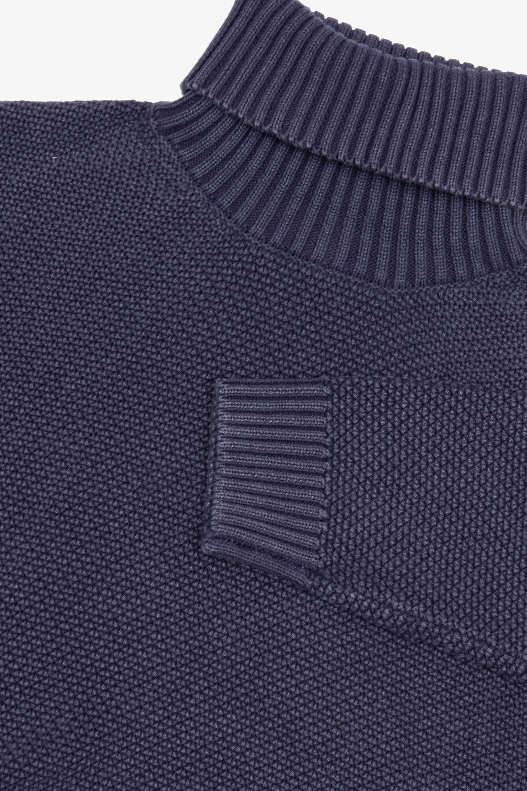 Maglia dolcevita armaturata viola-Dan John