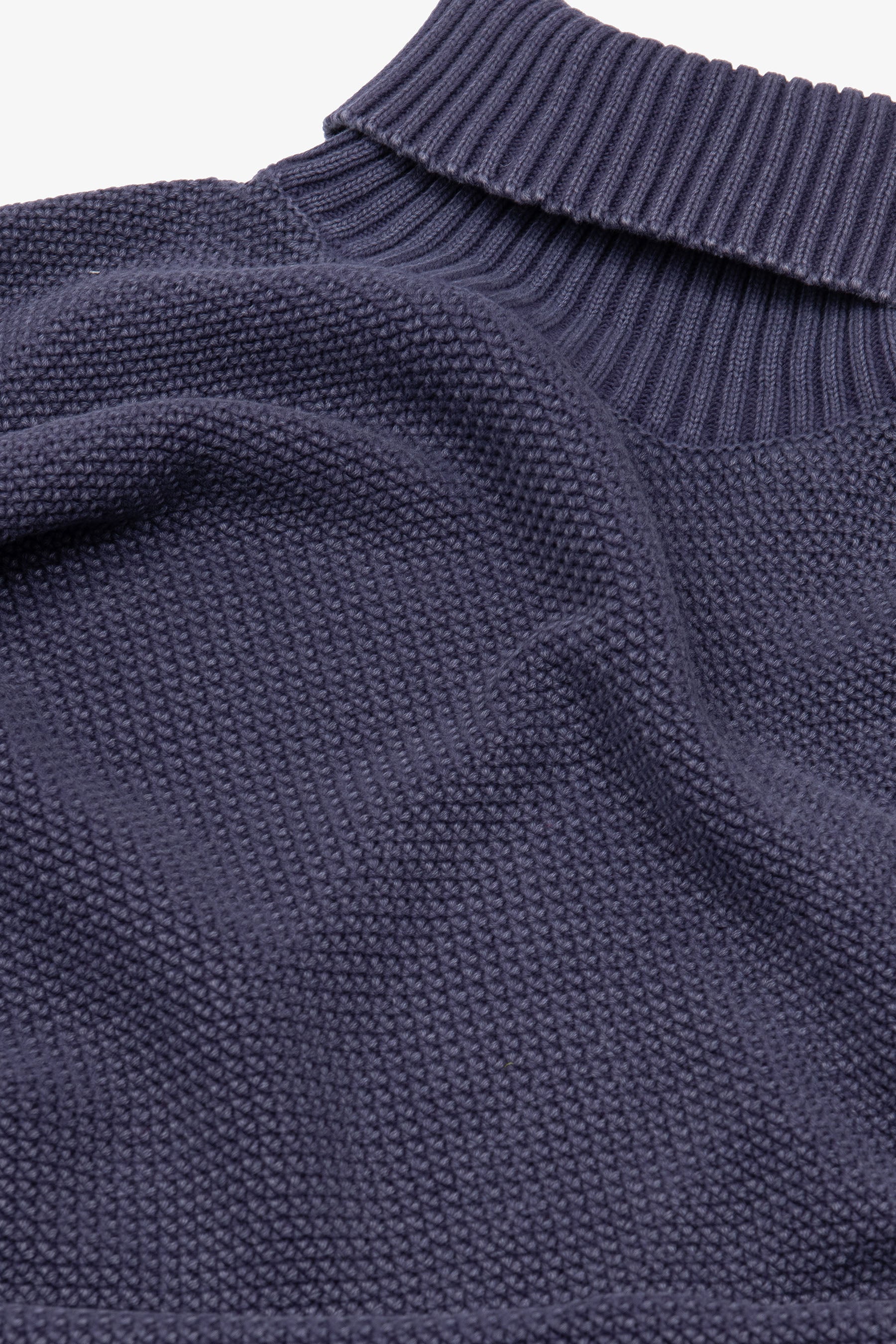 Maglia dolcevita armaturata viola-Dan John