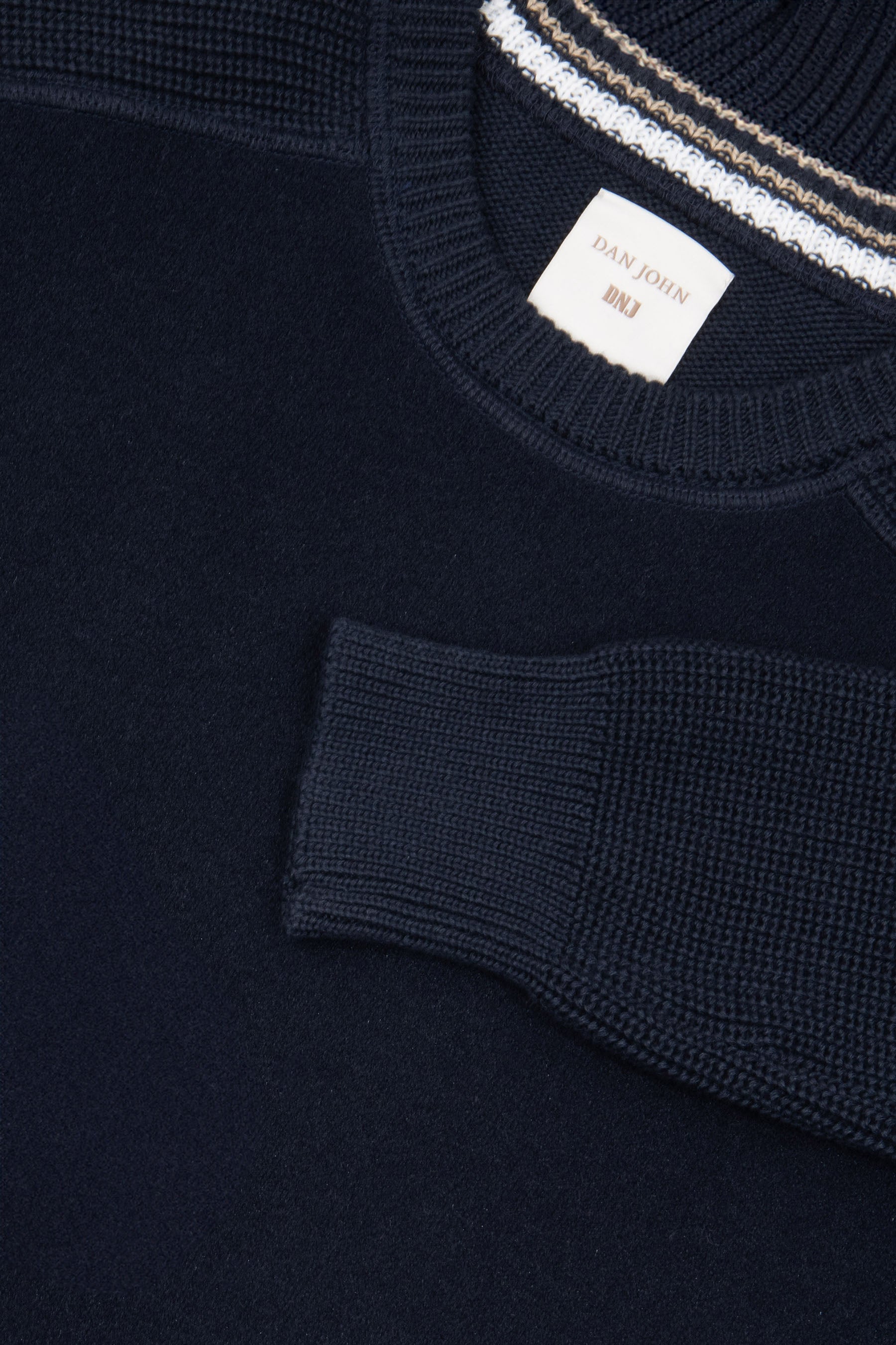 Maglia bimaterica DNJ blu-Dan John