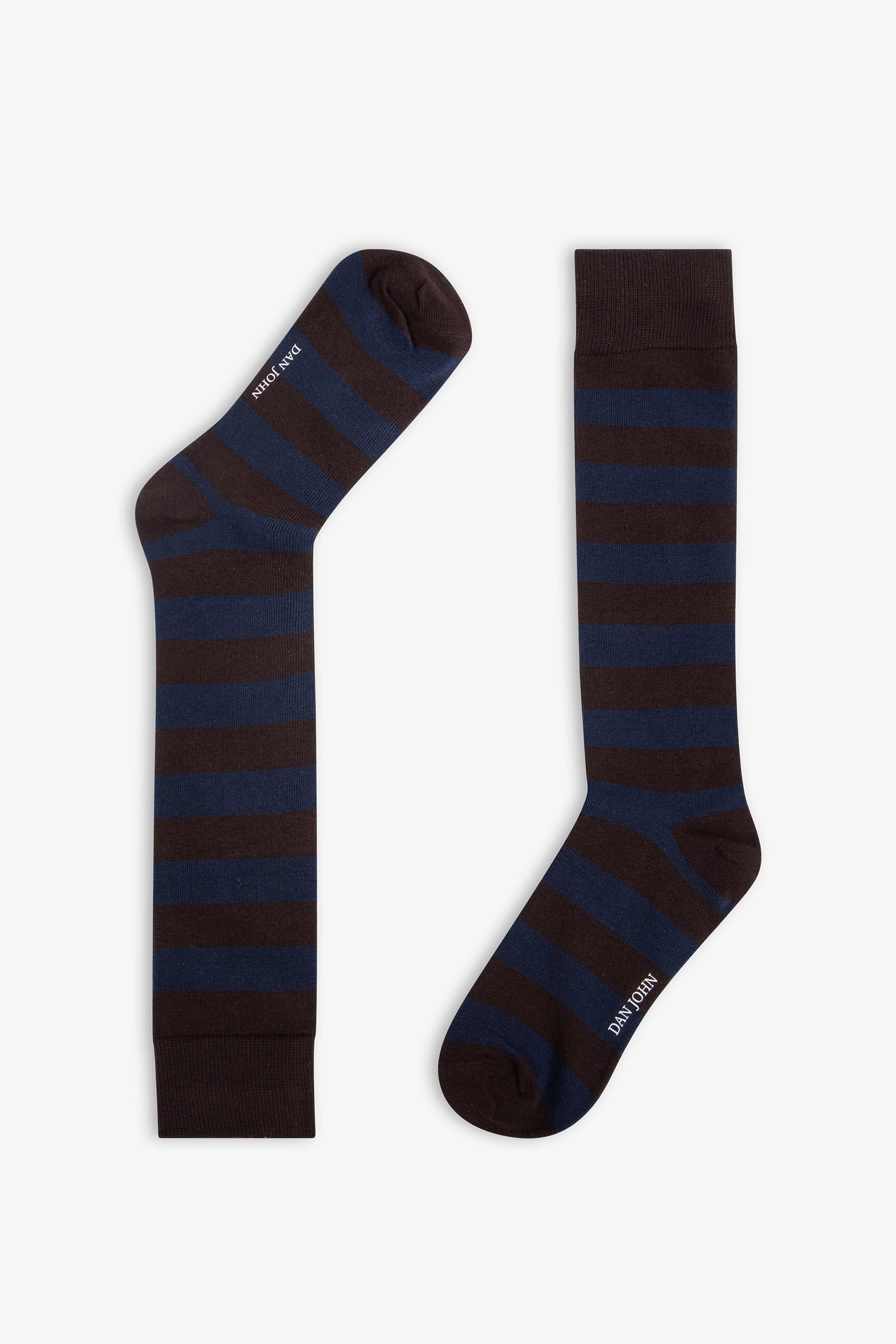 3-pack calzini multi fantasia blu-Dan John