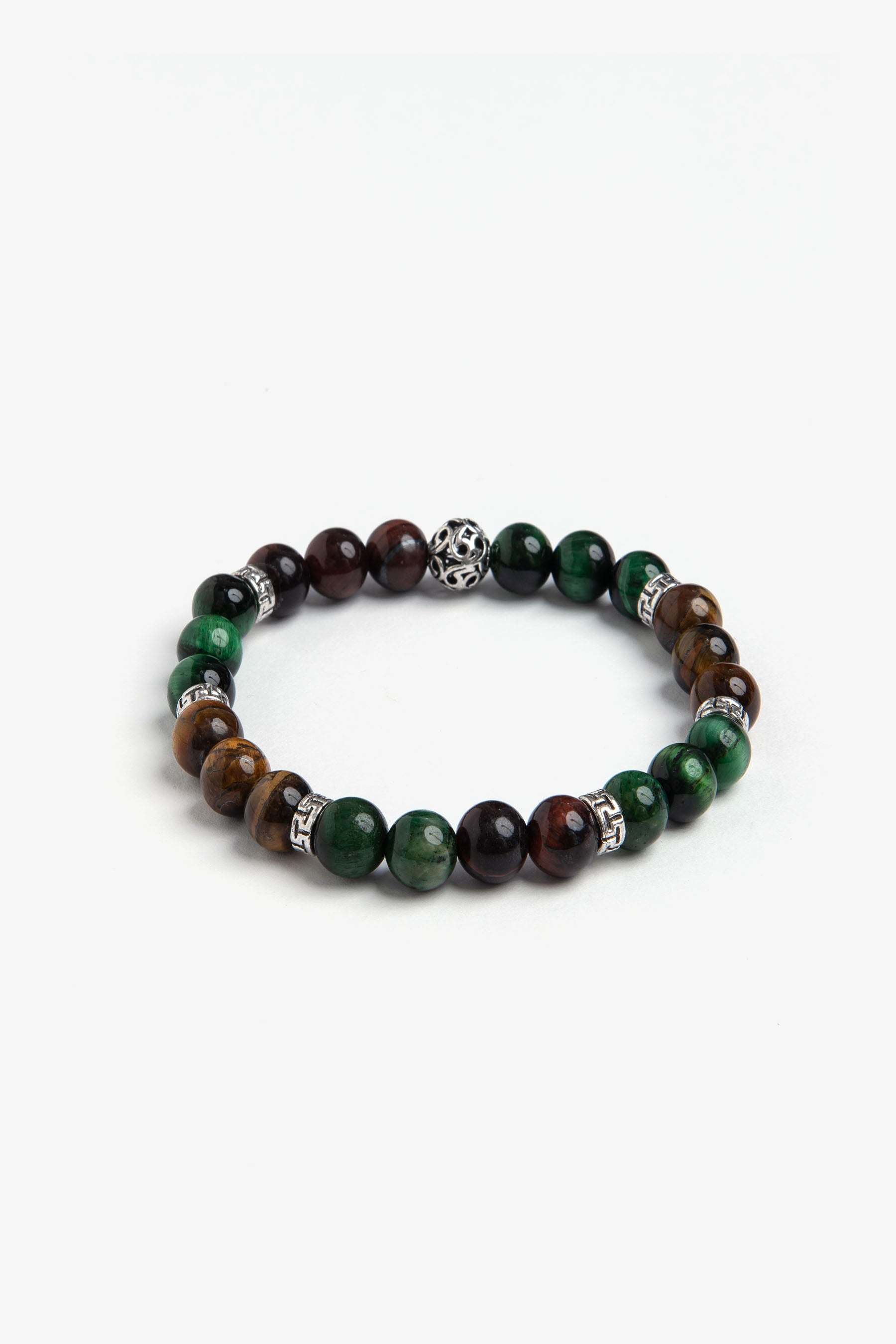 Bracciale perle medie verde-Dan John