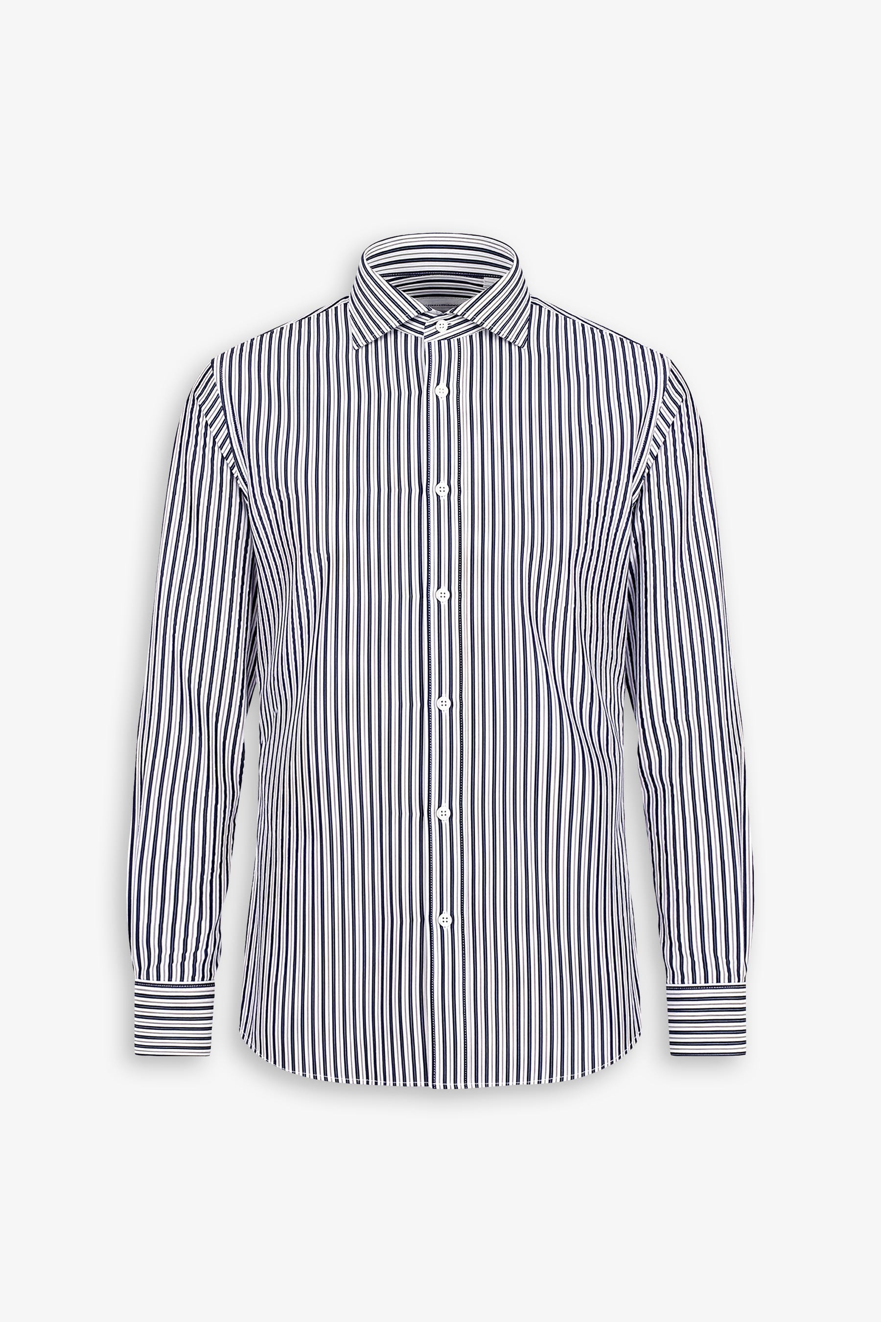 Camicia a righe blu