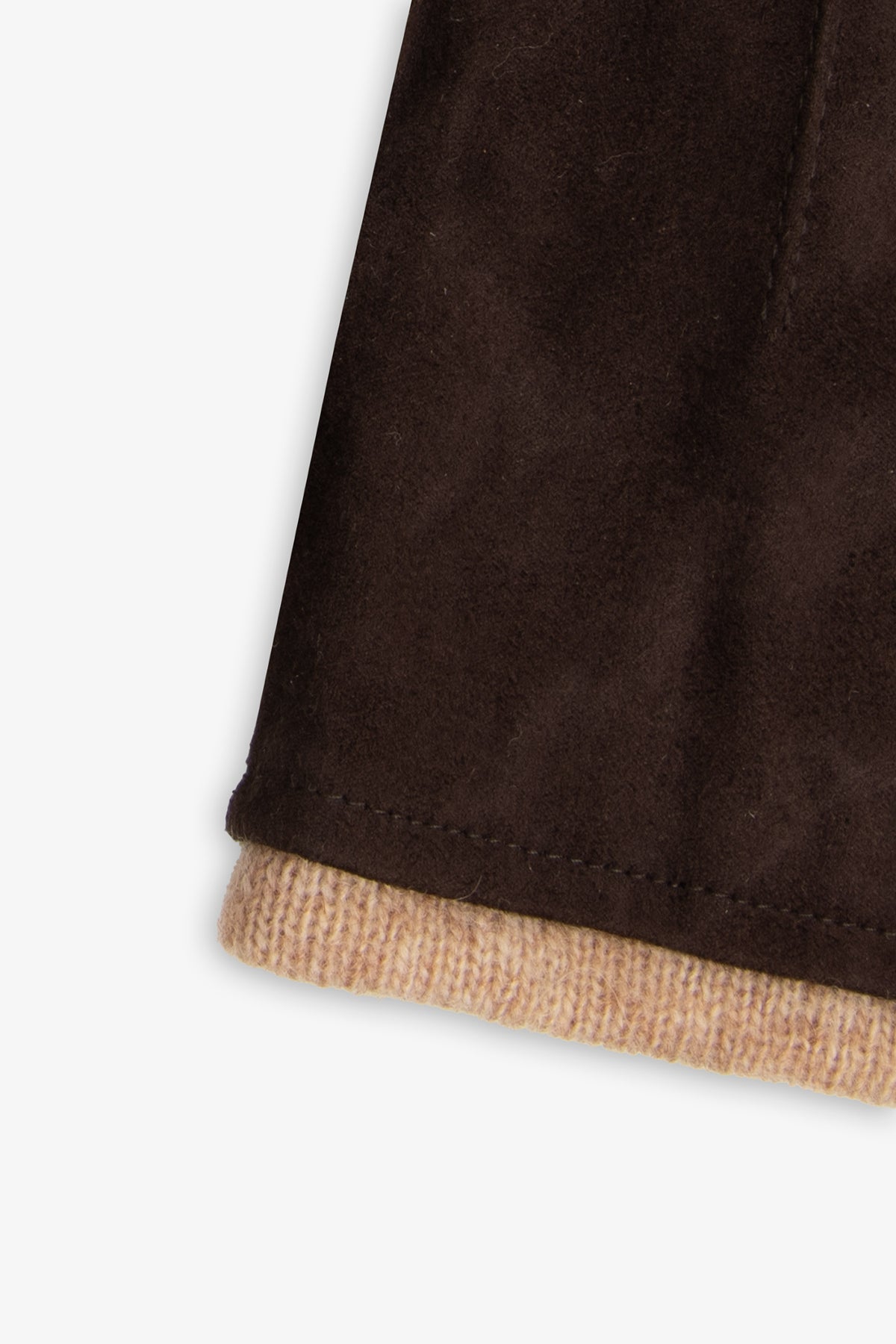 Guanti ecosuede moro