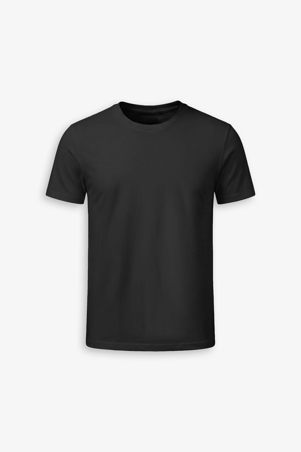 T-shirt basic in cotone nero