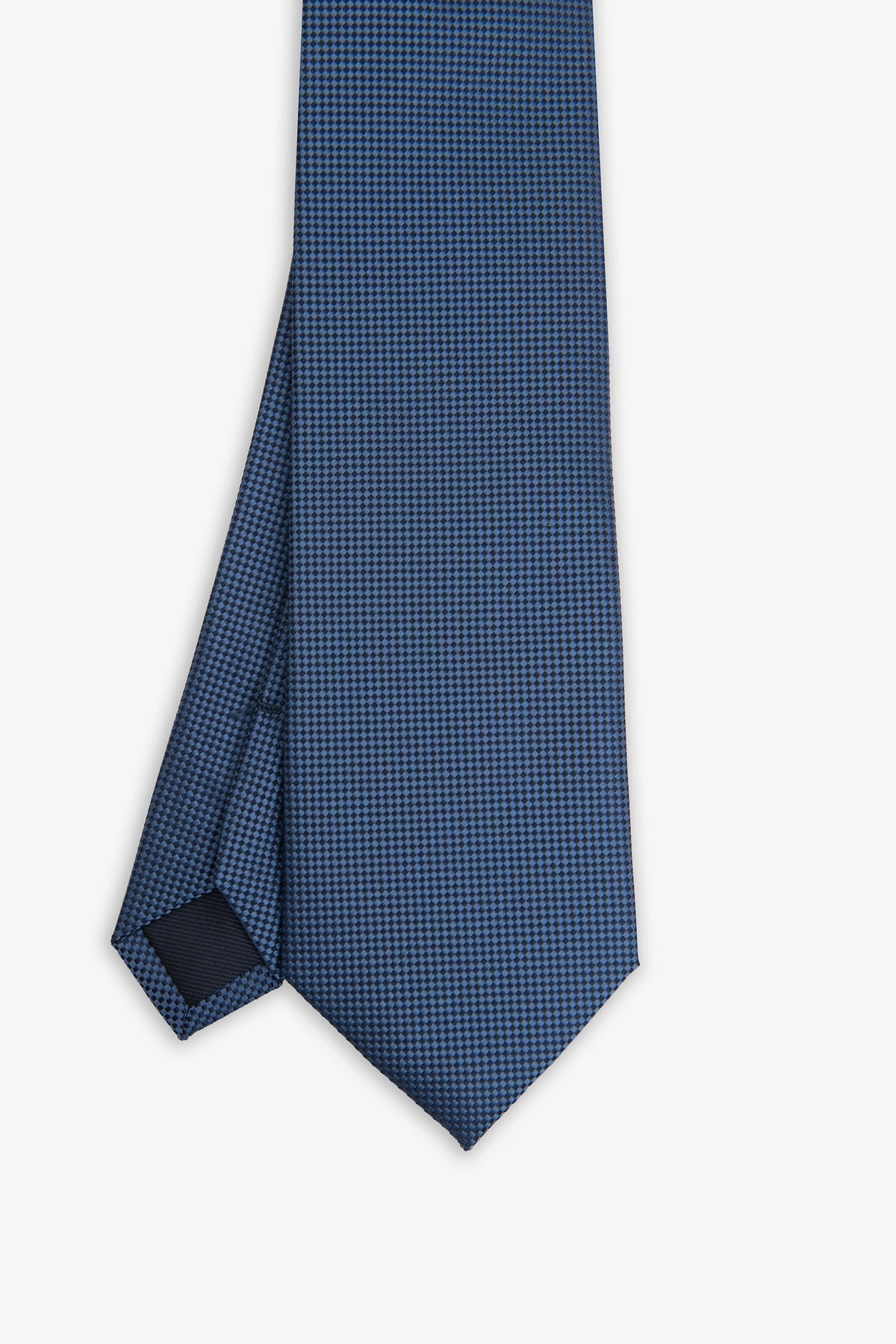 Cravatta jacquard micro fantasia avion