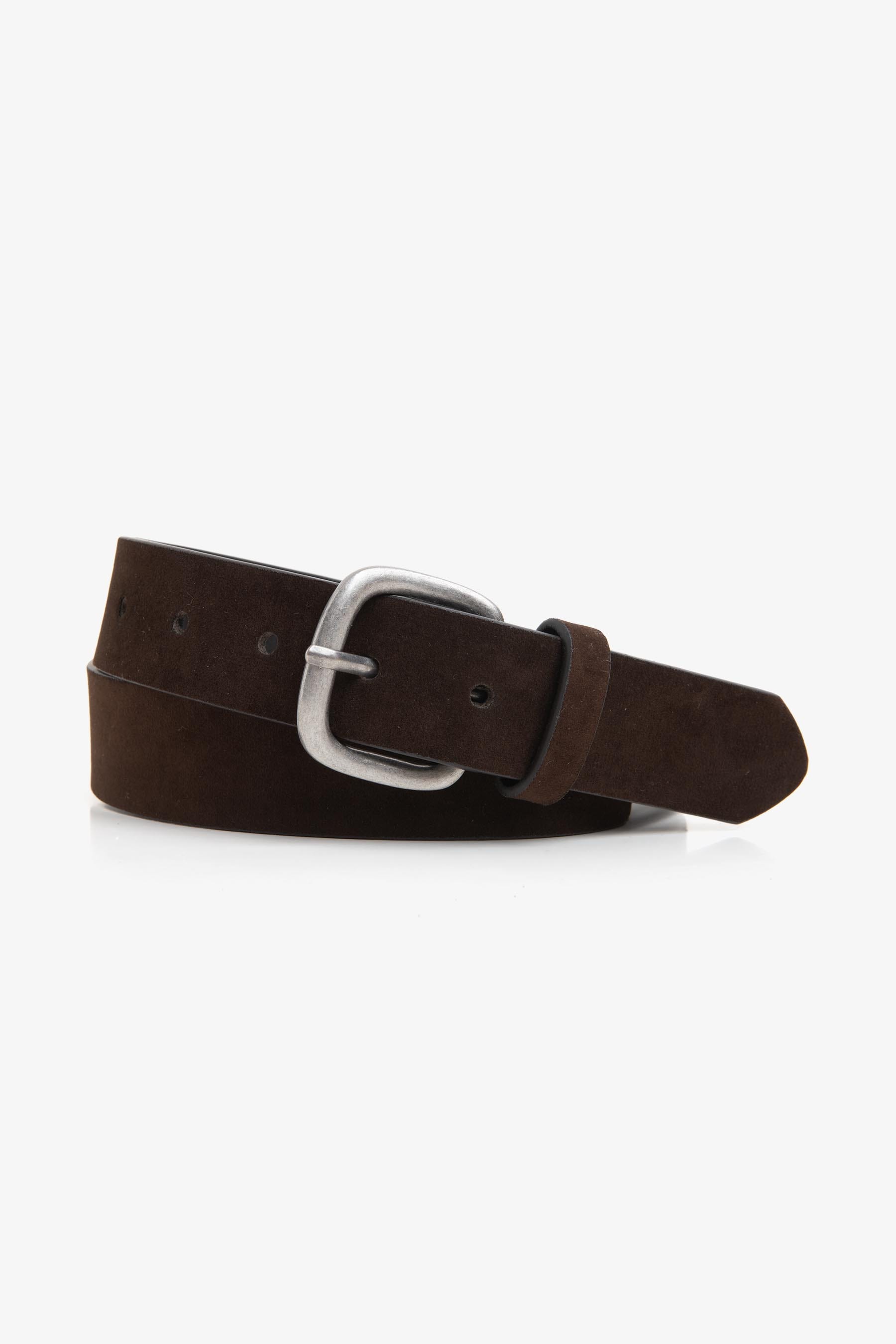 Cintura ecosuede moro