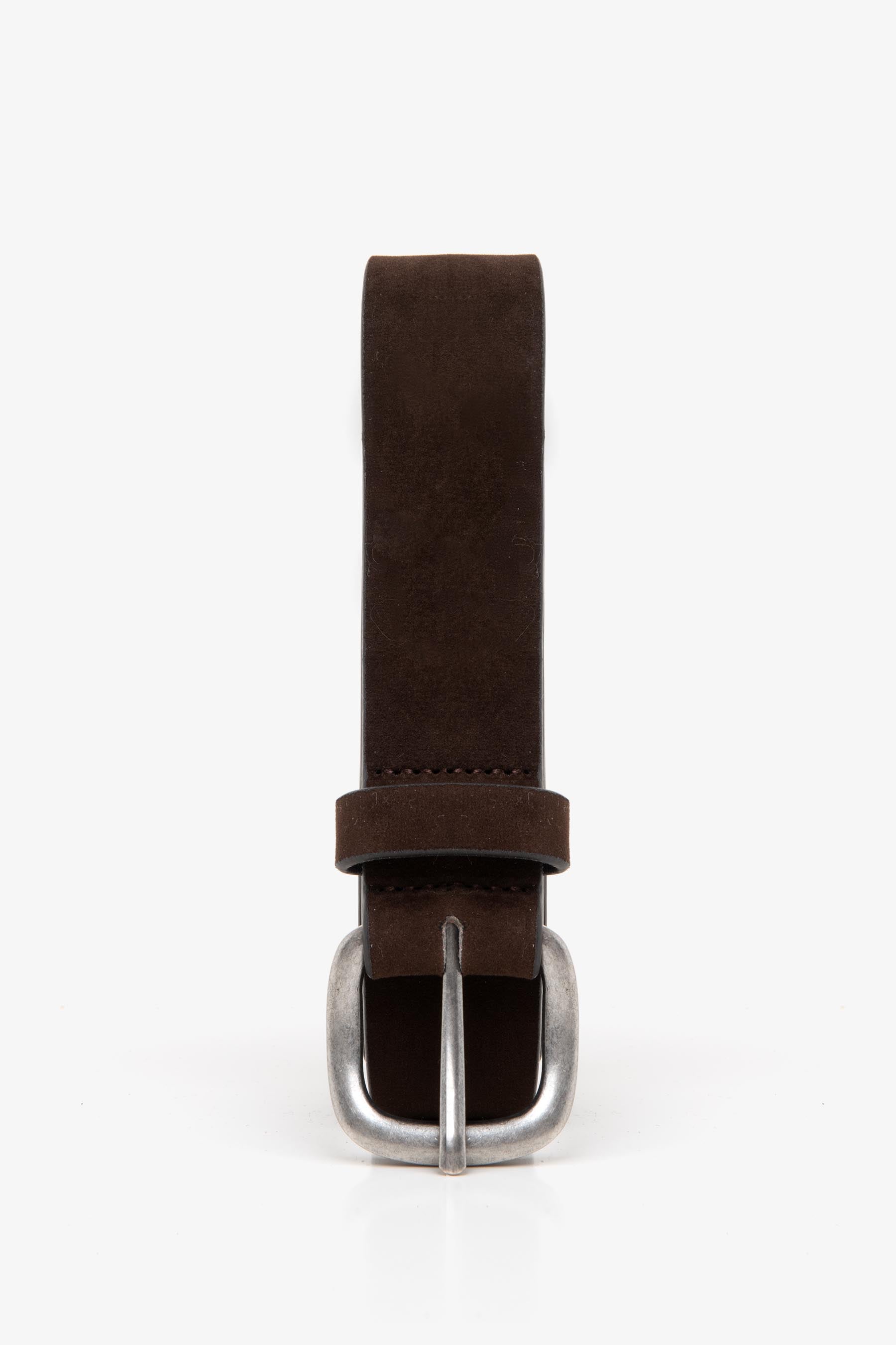 Cintura ecosuede moro