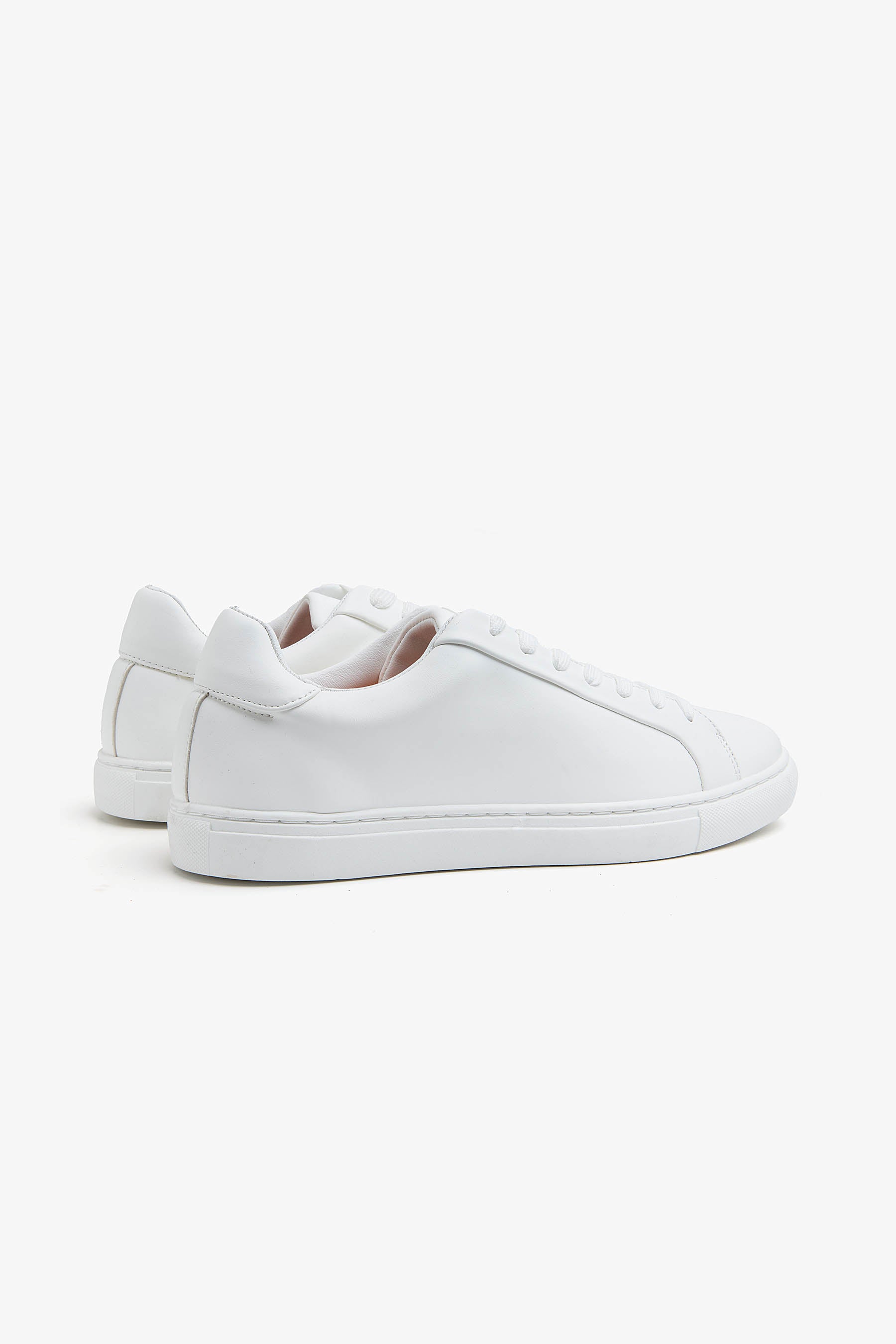 Sneakers in ecopelle bianca