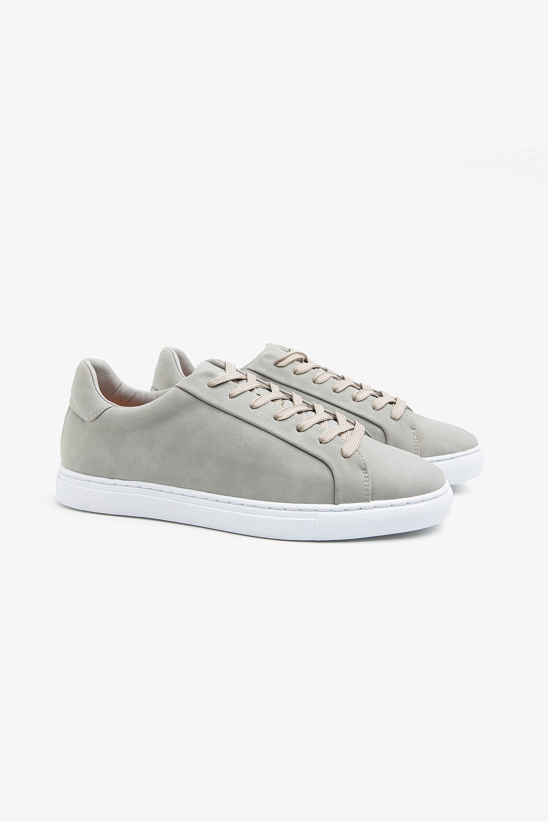 Sneakers in ecosuede grigia-Dan John