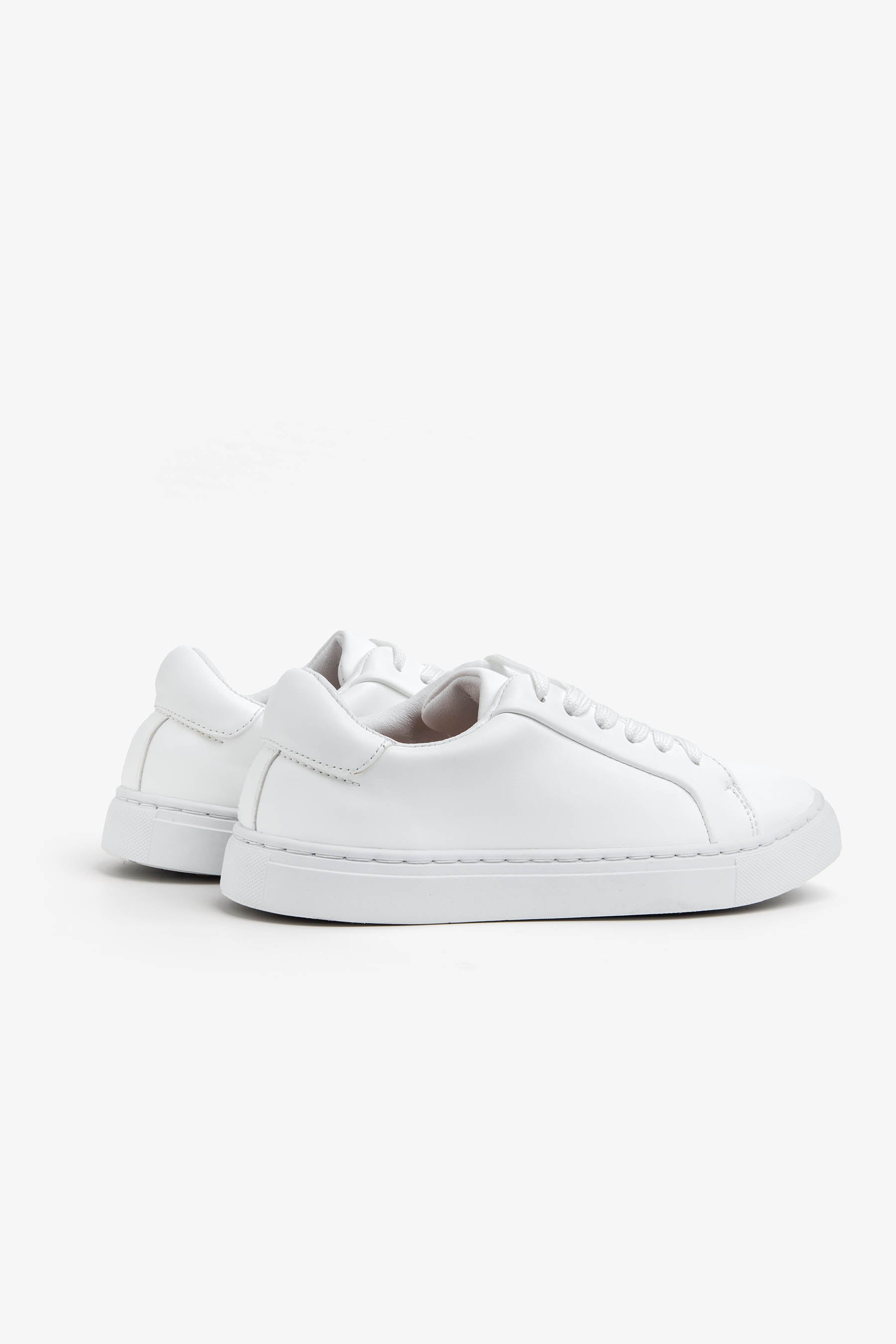 Baskets blanches en simili-cuir Kids