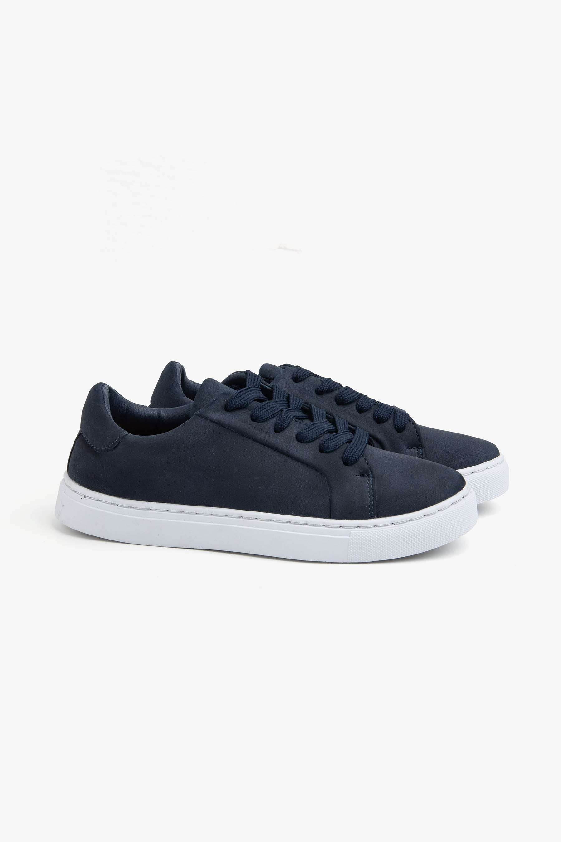Sneakers in ecosuede blu Kids-Dan John