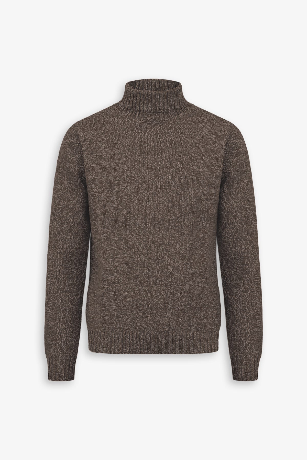 Maglia dolcevita mouline' moro