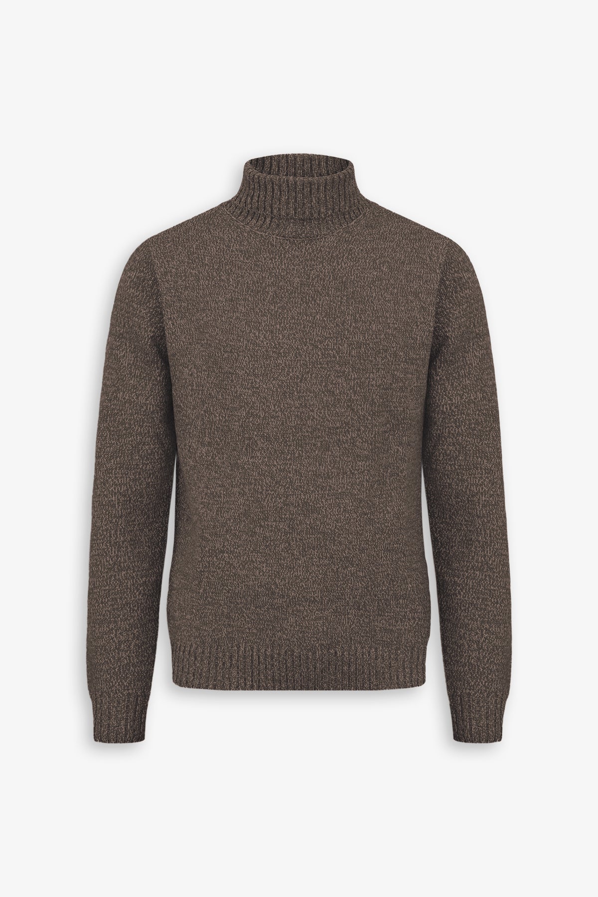 Maglia dolcevita mouline' moro