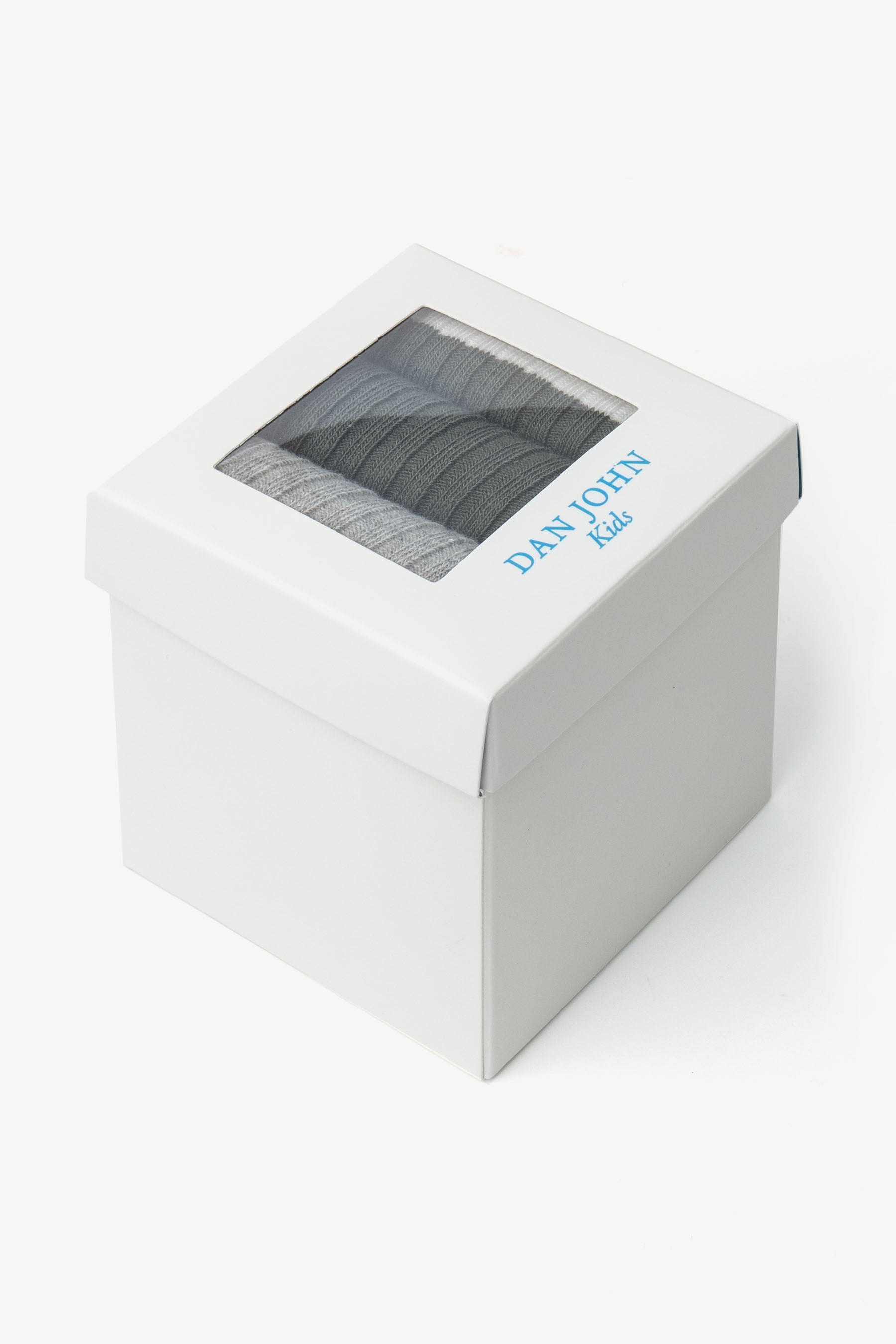 Lot de 3 paires de chaussettes à rayures et bordures bicolores vertes Kids