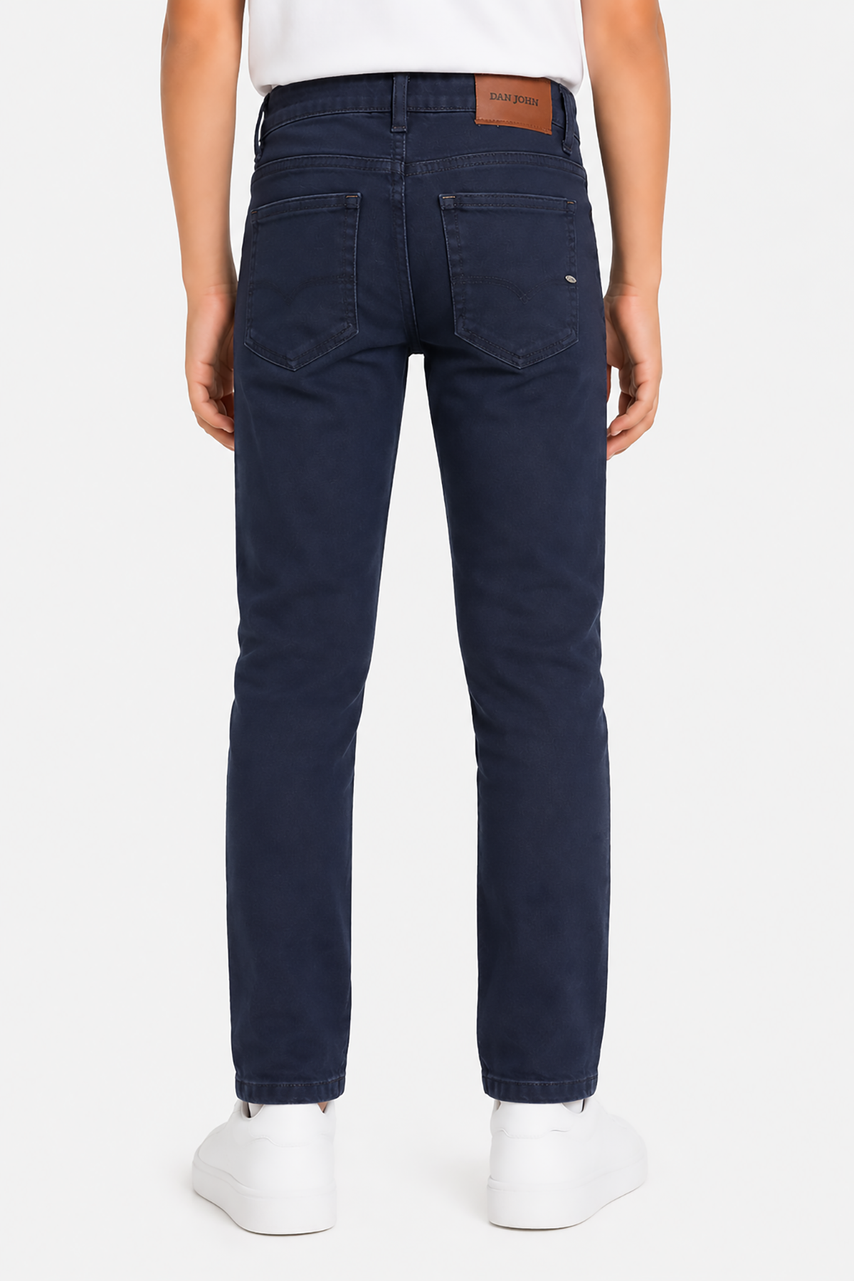 Pantaloni 5 tasche blu Kids