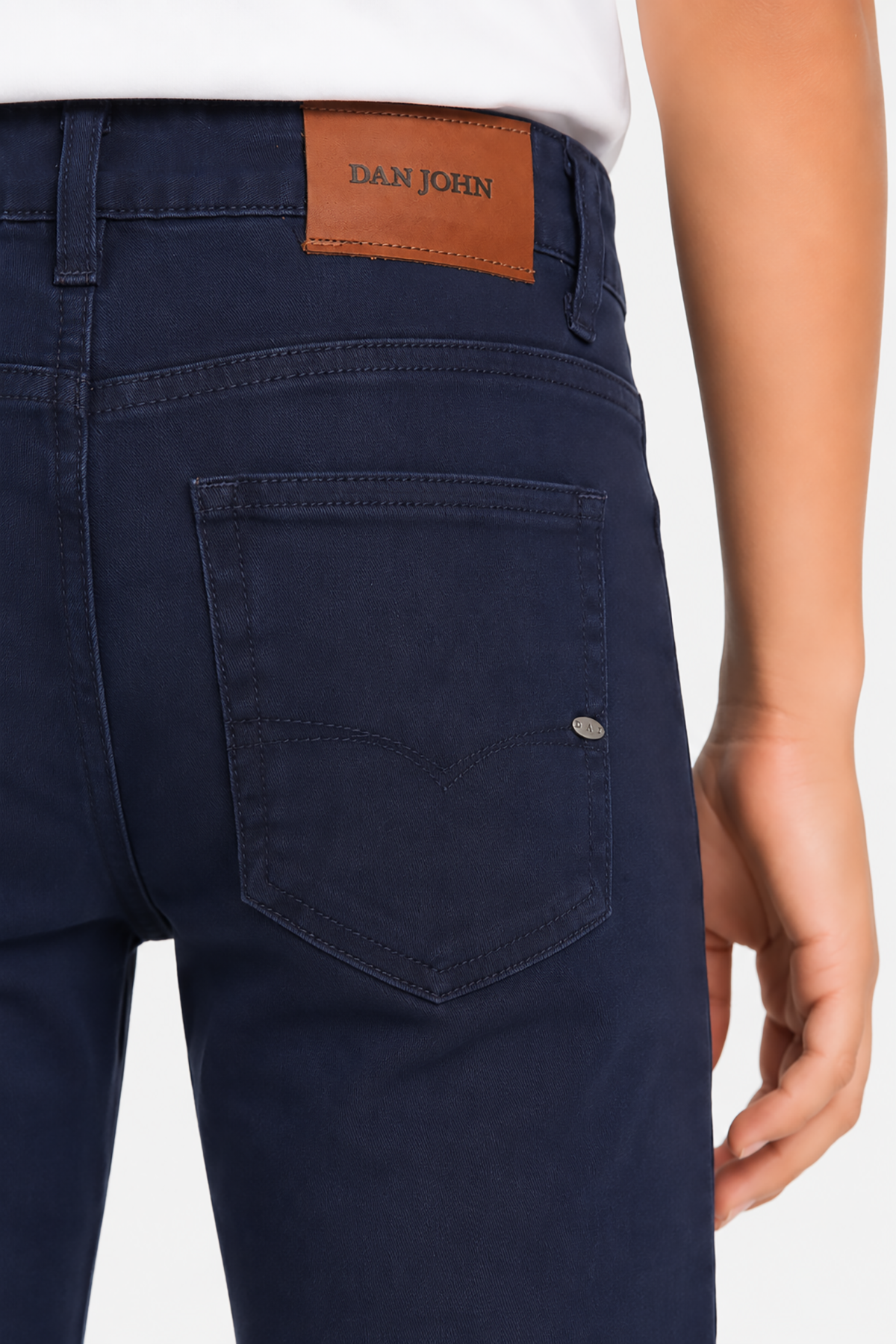 Pantaloni 5 tasche blu Kids