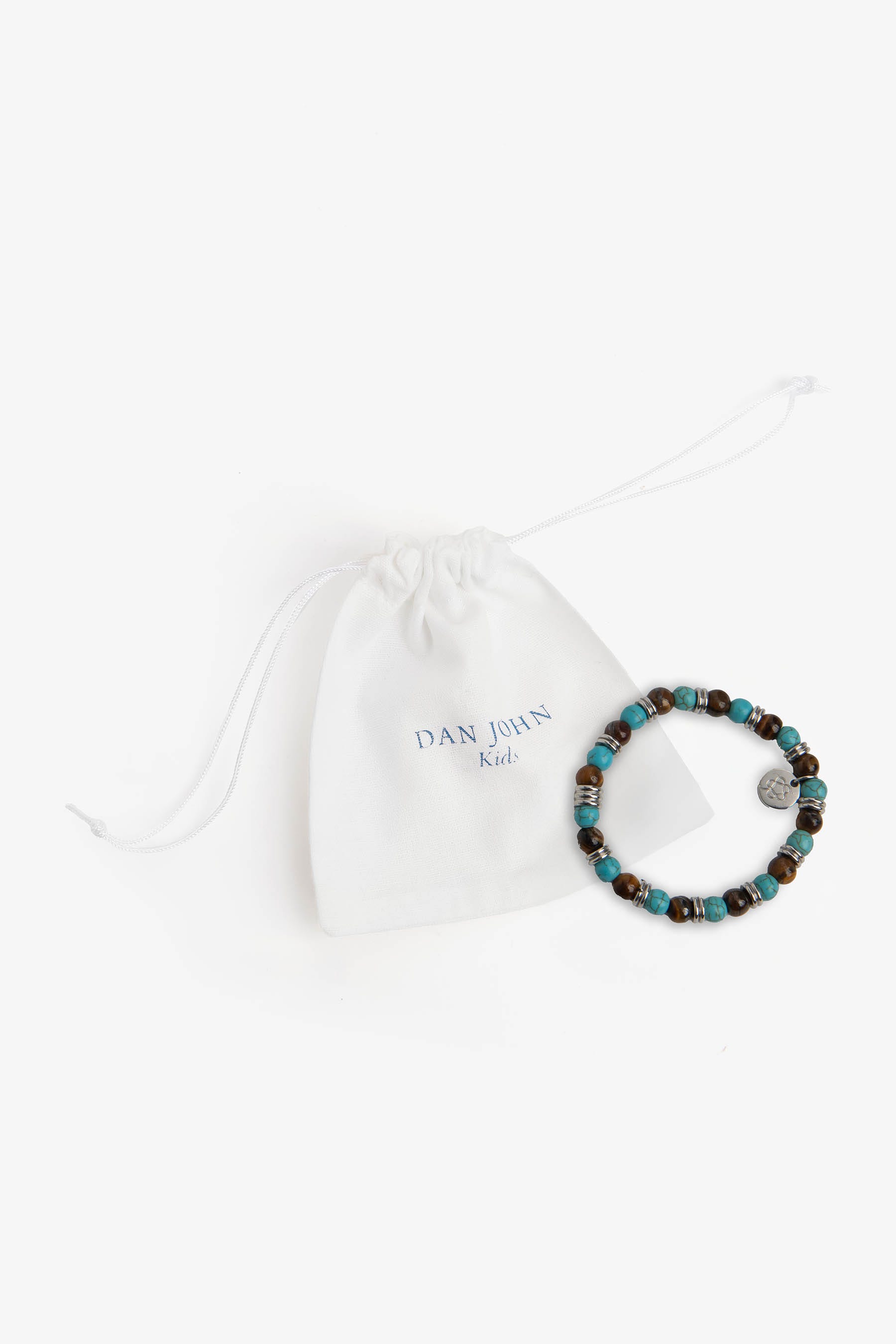 Bracciale con pietre turchese Kids-Dan John