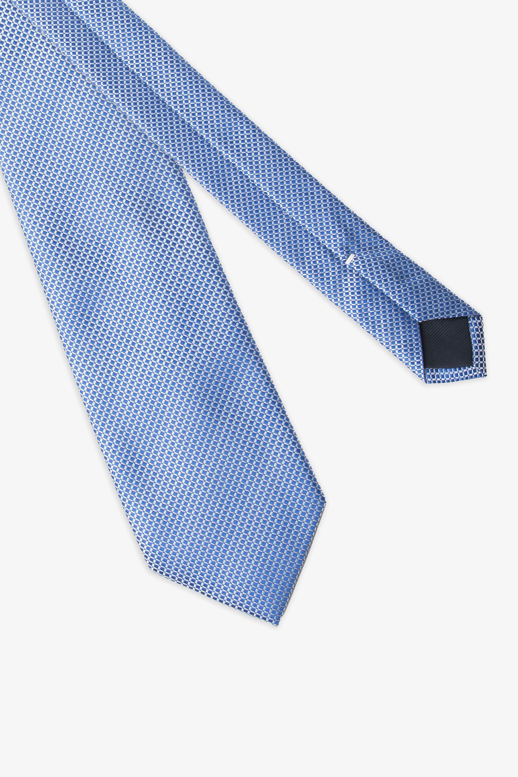 Cravatta micro fantasia royal