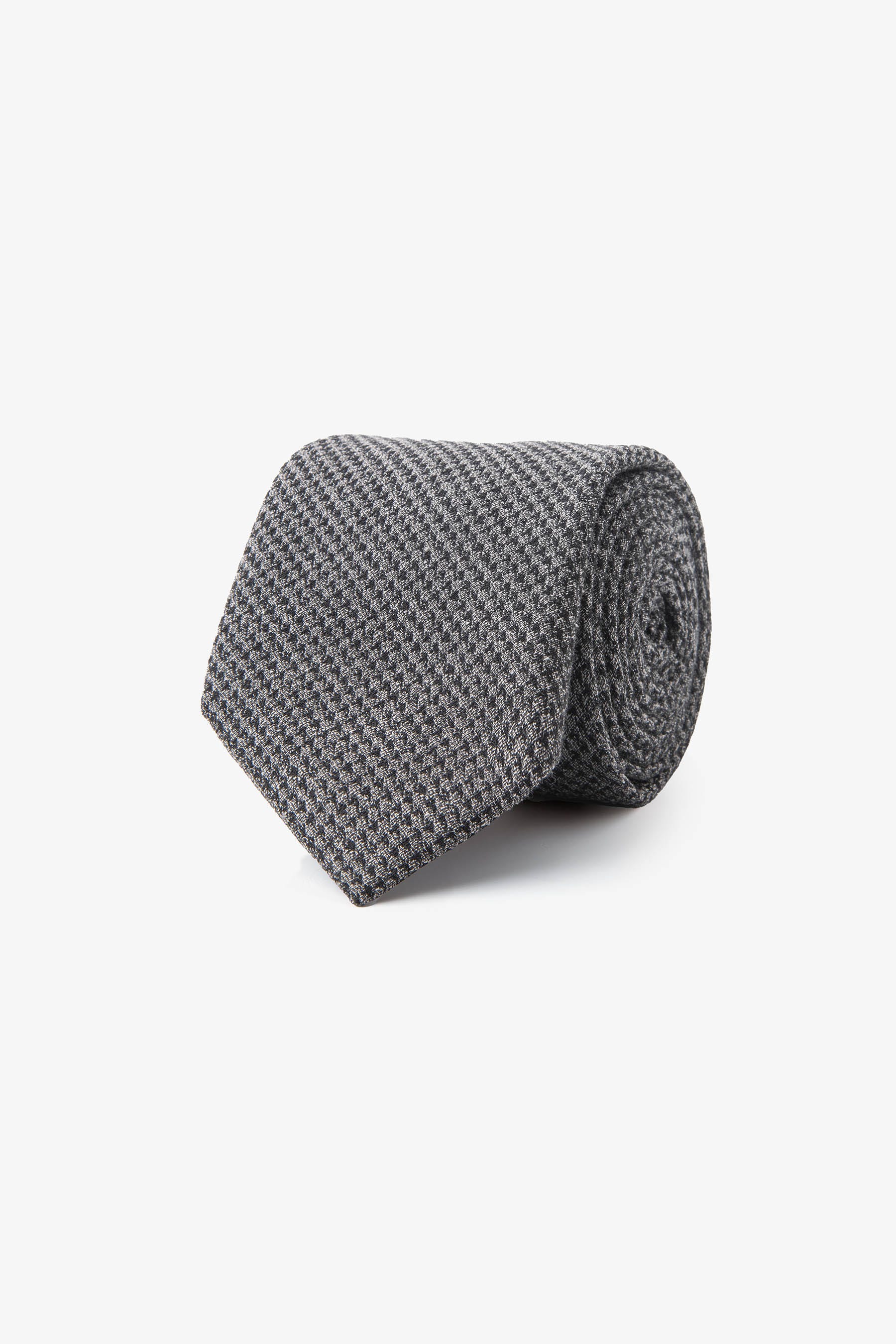 Cravatta pied de poule grigio-Dan John