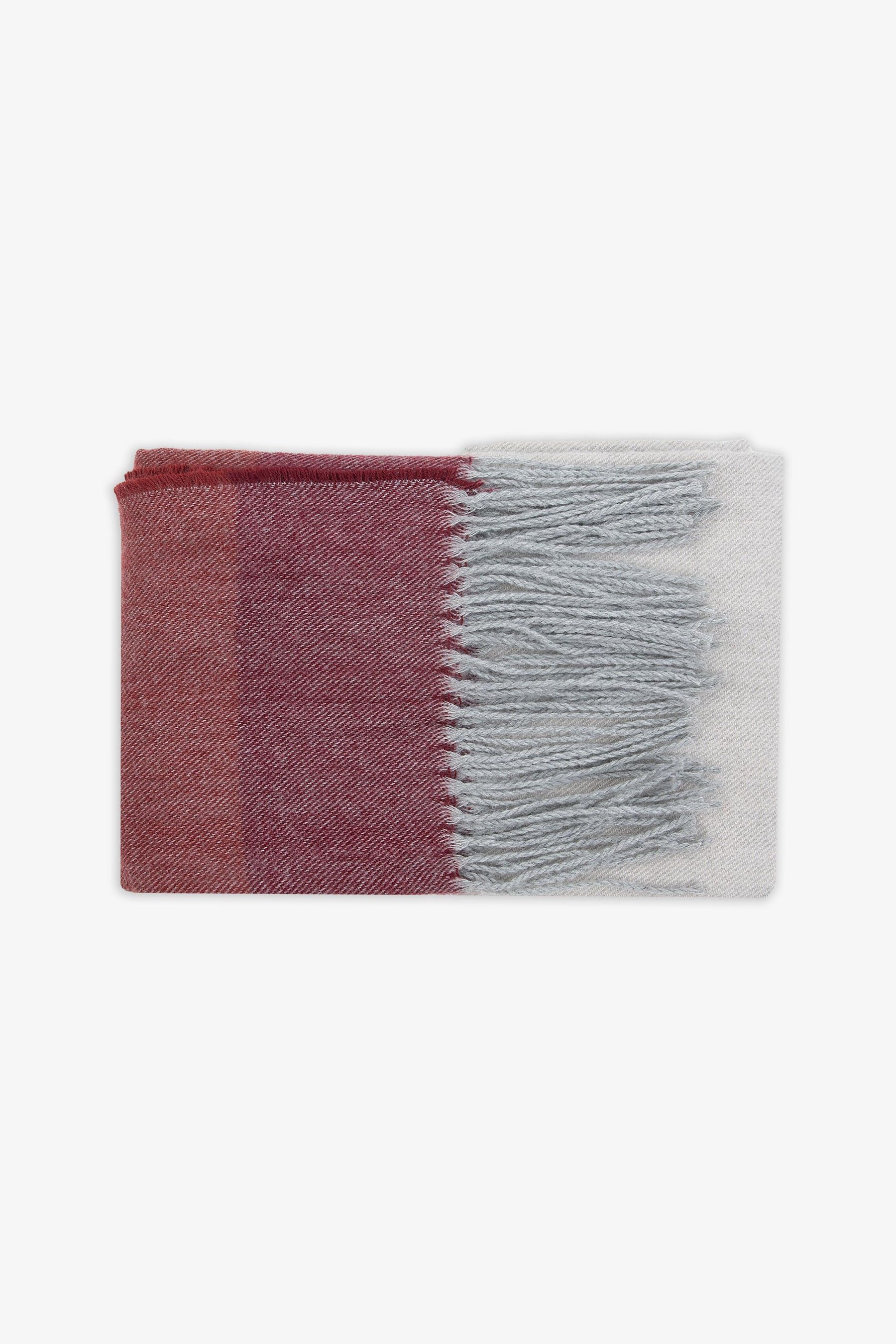 Pashmina color block bordeaux-Dan John