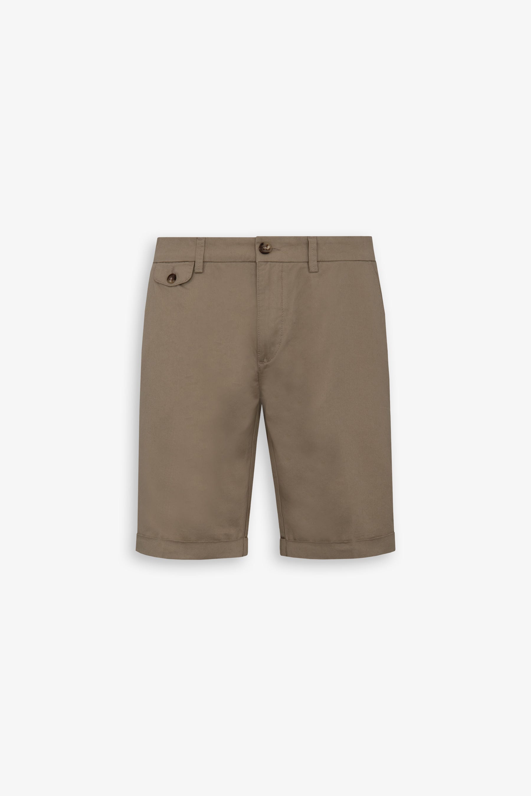 Bermuda gabardina ecrù-Dan John